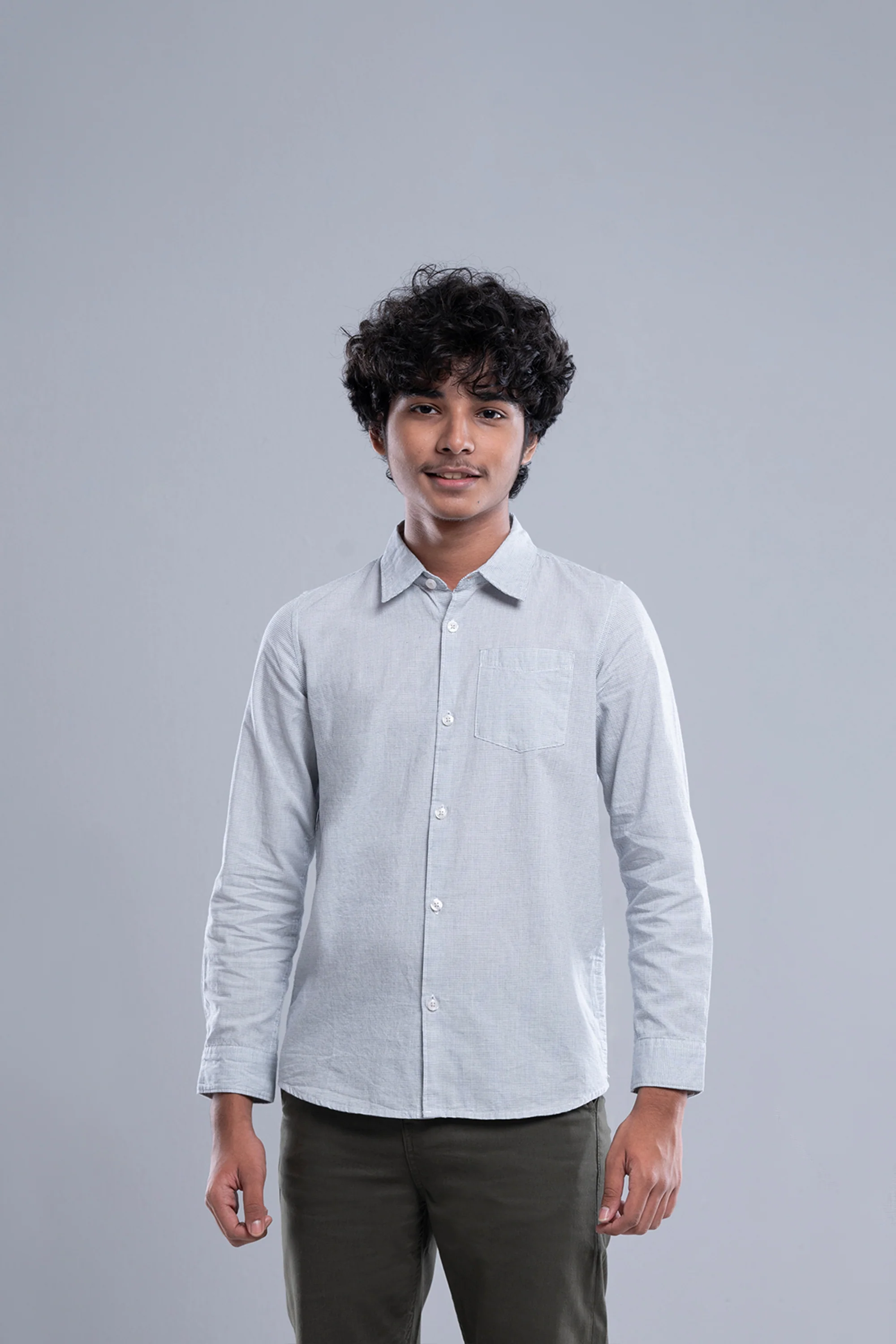 Junior Boys Casual Shirt (10-14 Years) - Image 7