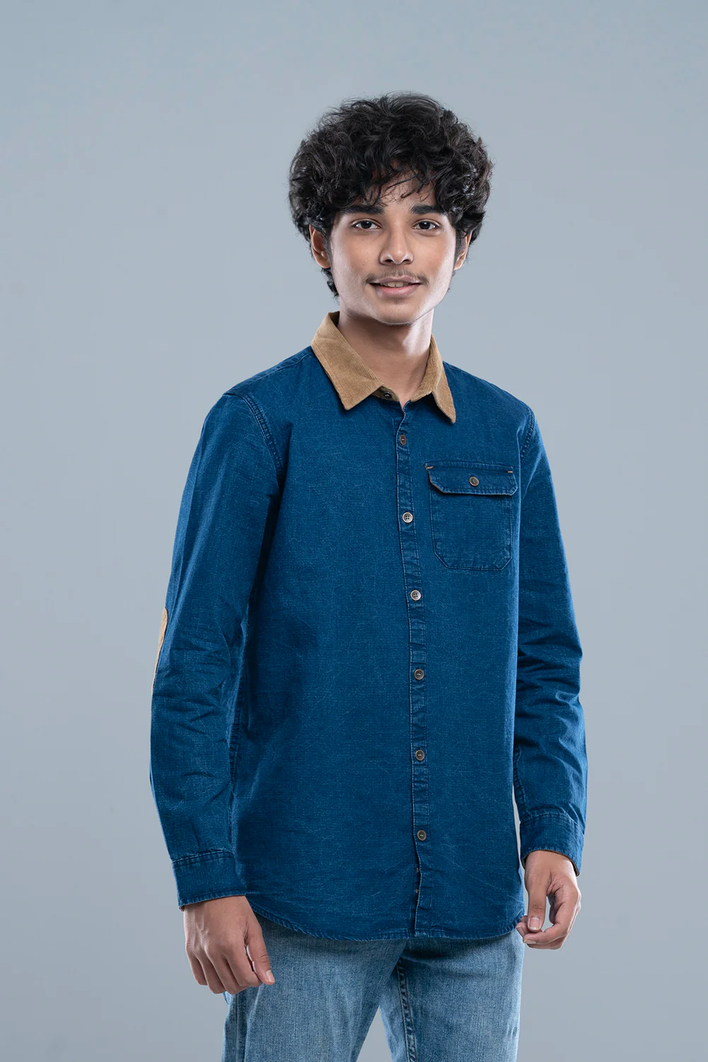 Junior Boys' Casual Shirt (10-14 Years) - Image 2