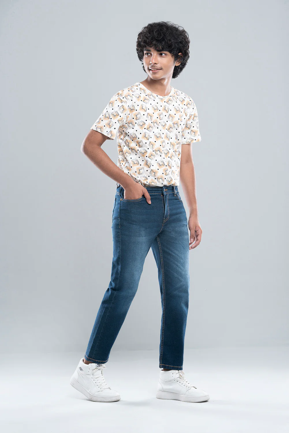 Junior Boys Denim Trouser (10-14 Years) - Image 2