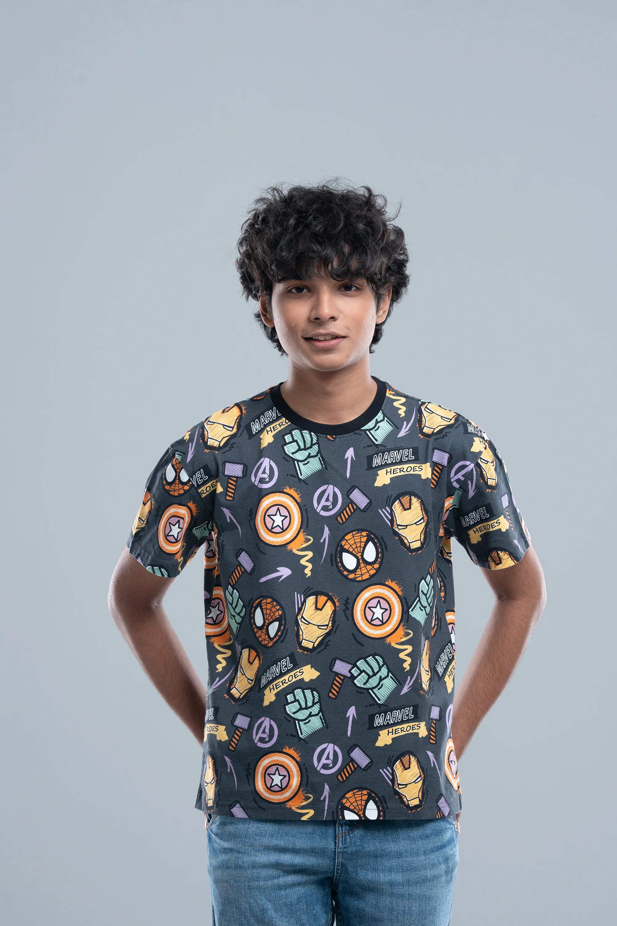 Junior Boys' T-Shirt (10-14 Years) - Marvel - Image 2
