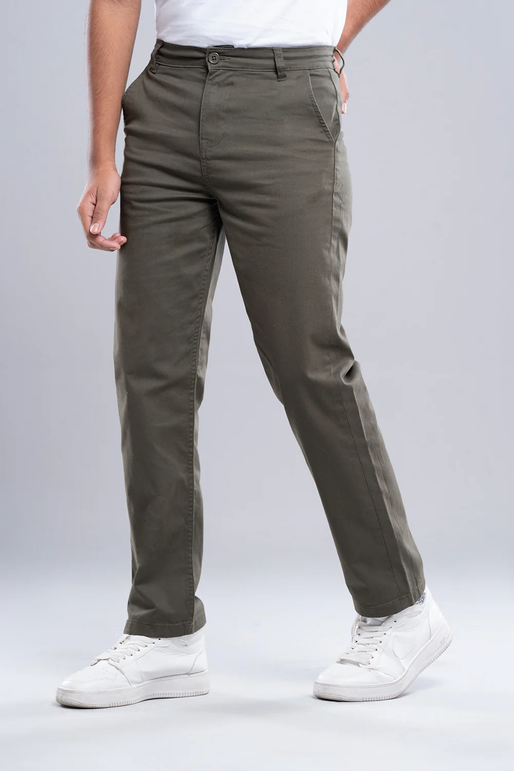 Junior Boys Twill Trouser (10-14 Years) - Image 2