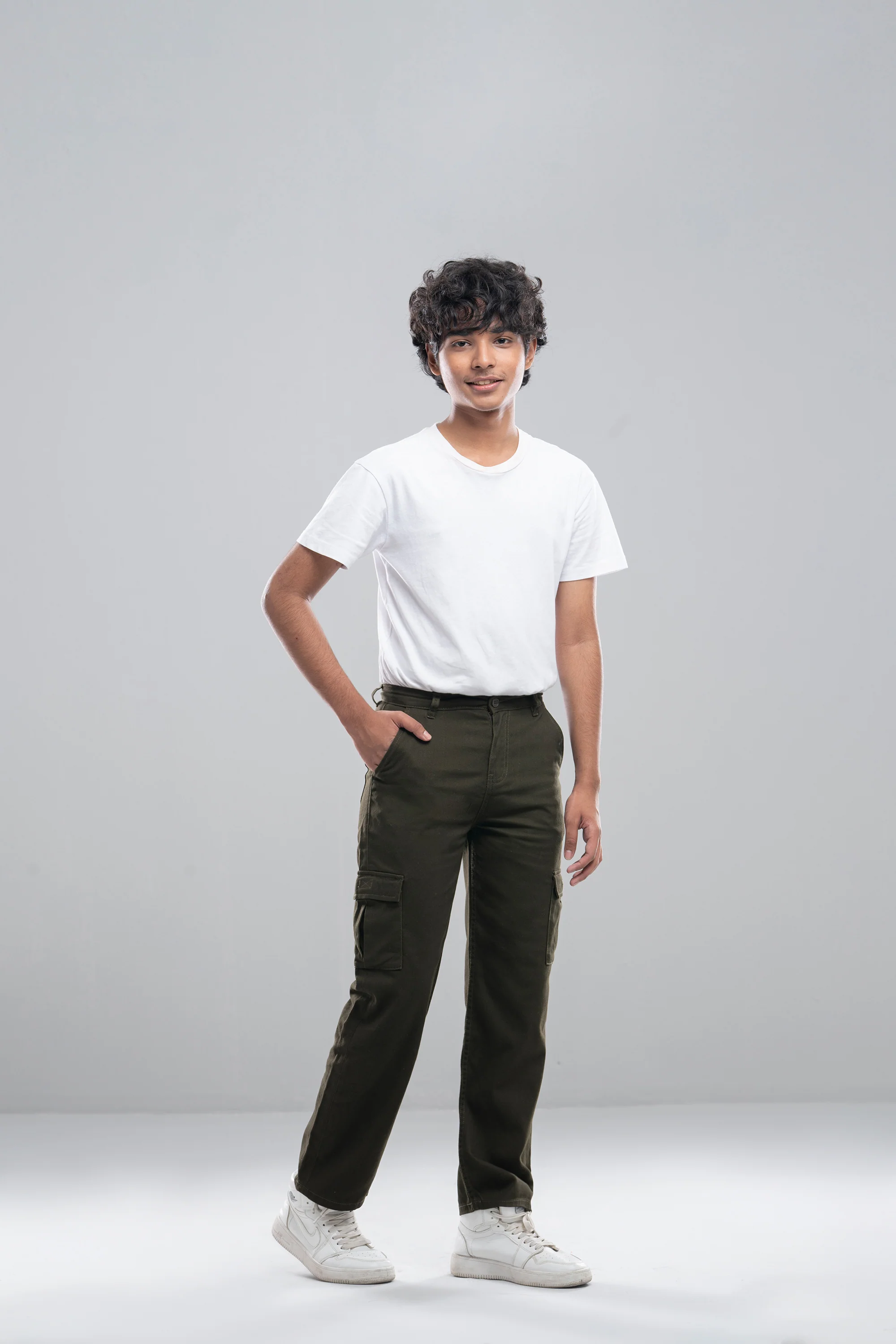 Junior Boys' Twill Trouser (10-14 Years) - Image 2