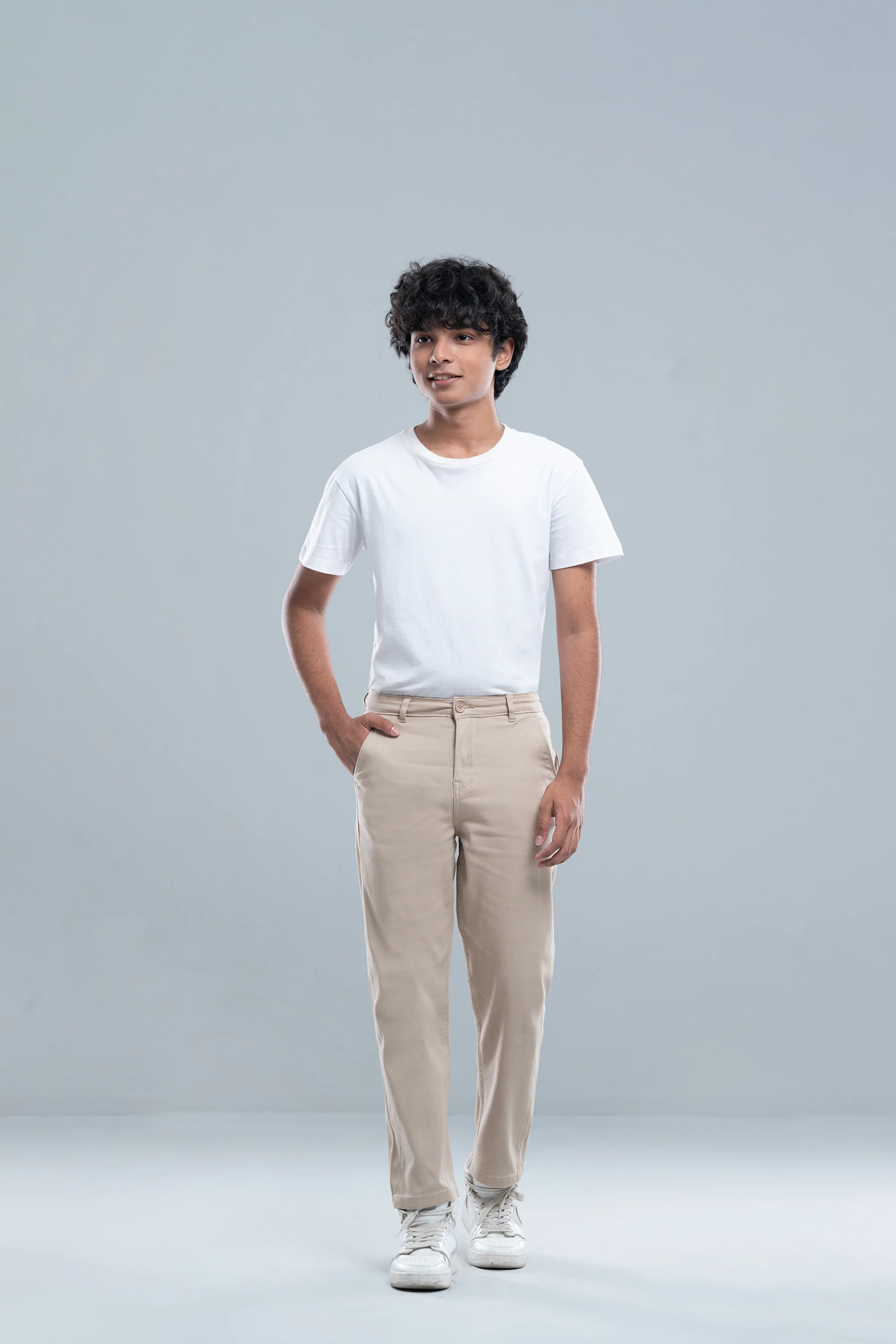 Junior Boys' Twill Trouser (10-14 Years) - Image 2
