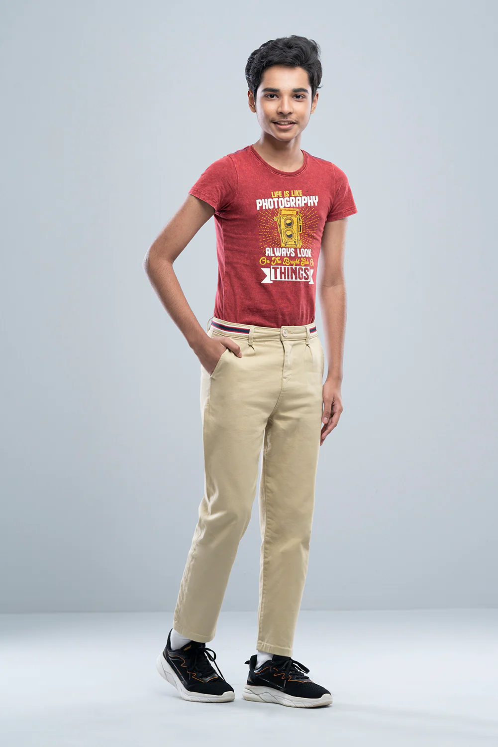 Junior Boys Twill Trouser (10-14 Years) - Image 9