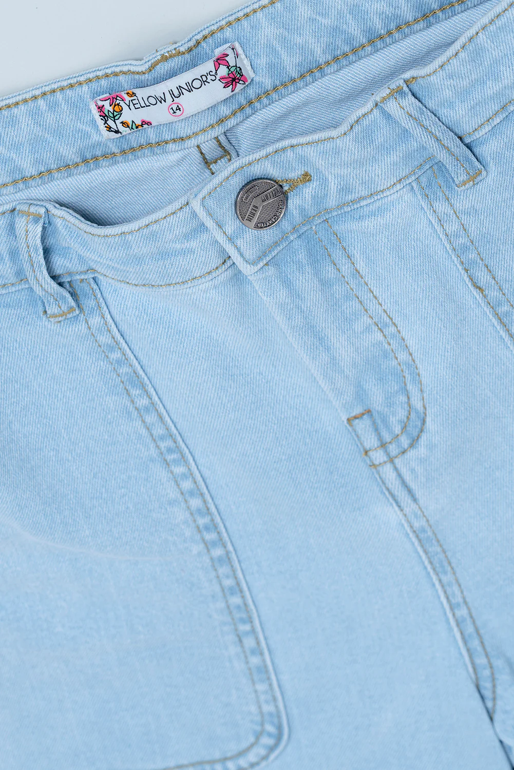 Junior Girls' Denim Bottom (10-14 Years) - Image 5