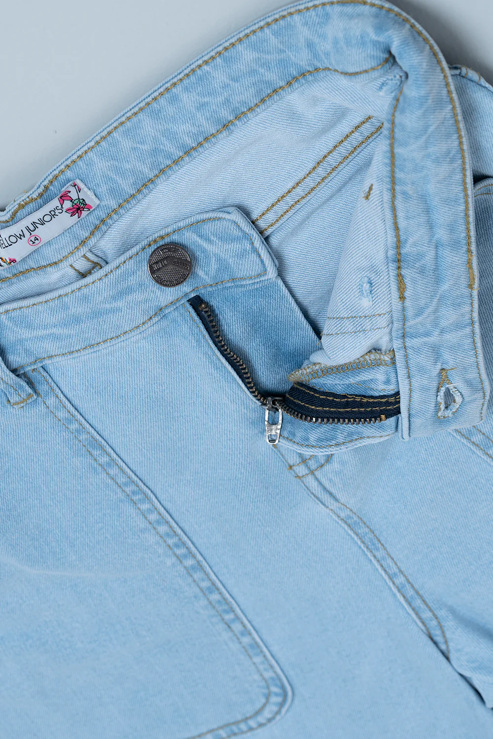 Junior Girls' Denim Bottom (10-14 Years) - Image 6