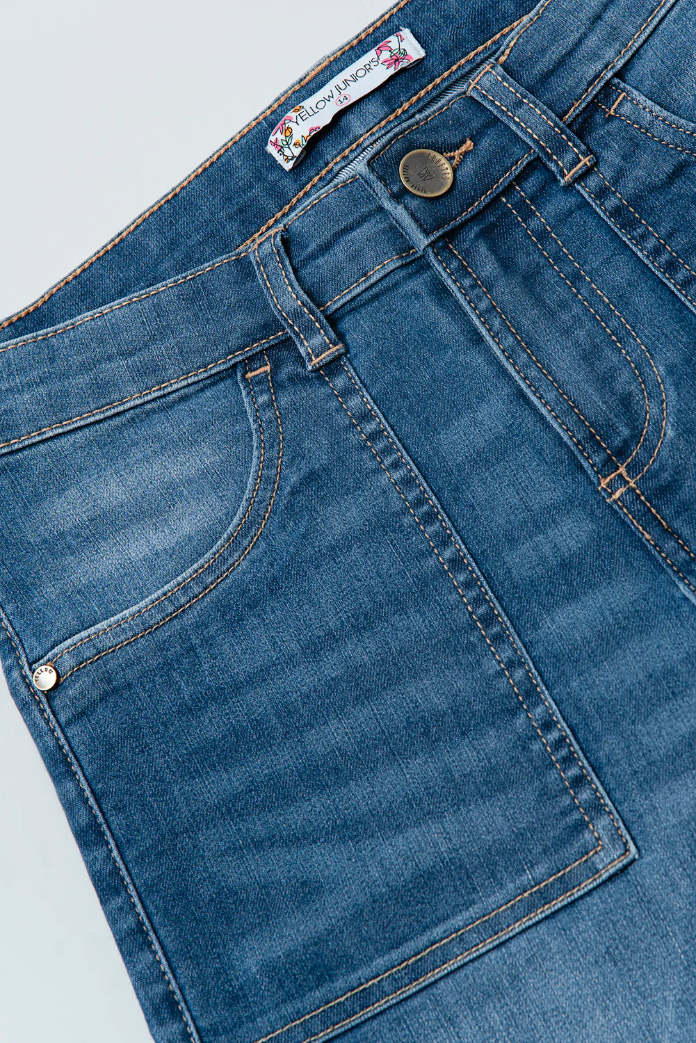 Junior Girls' Denim Bottom (10-14 Years) - Image 6
