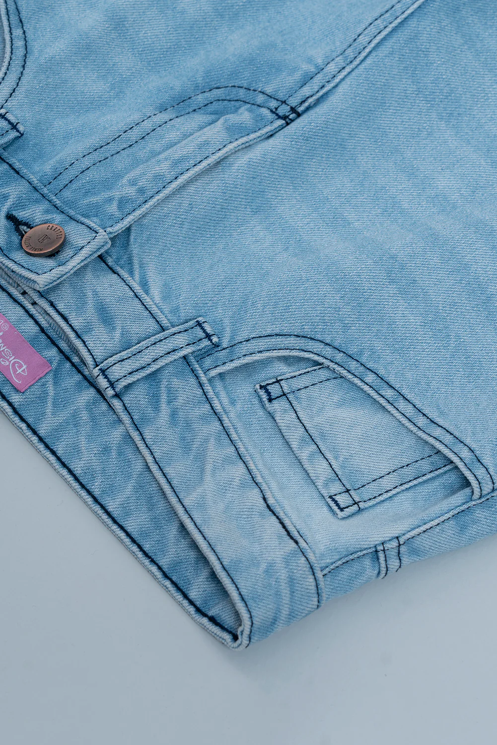 Junior Girls Denim Bottom (10-14 Years) - Disney - Image 5