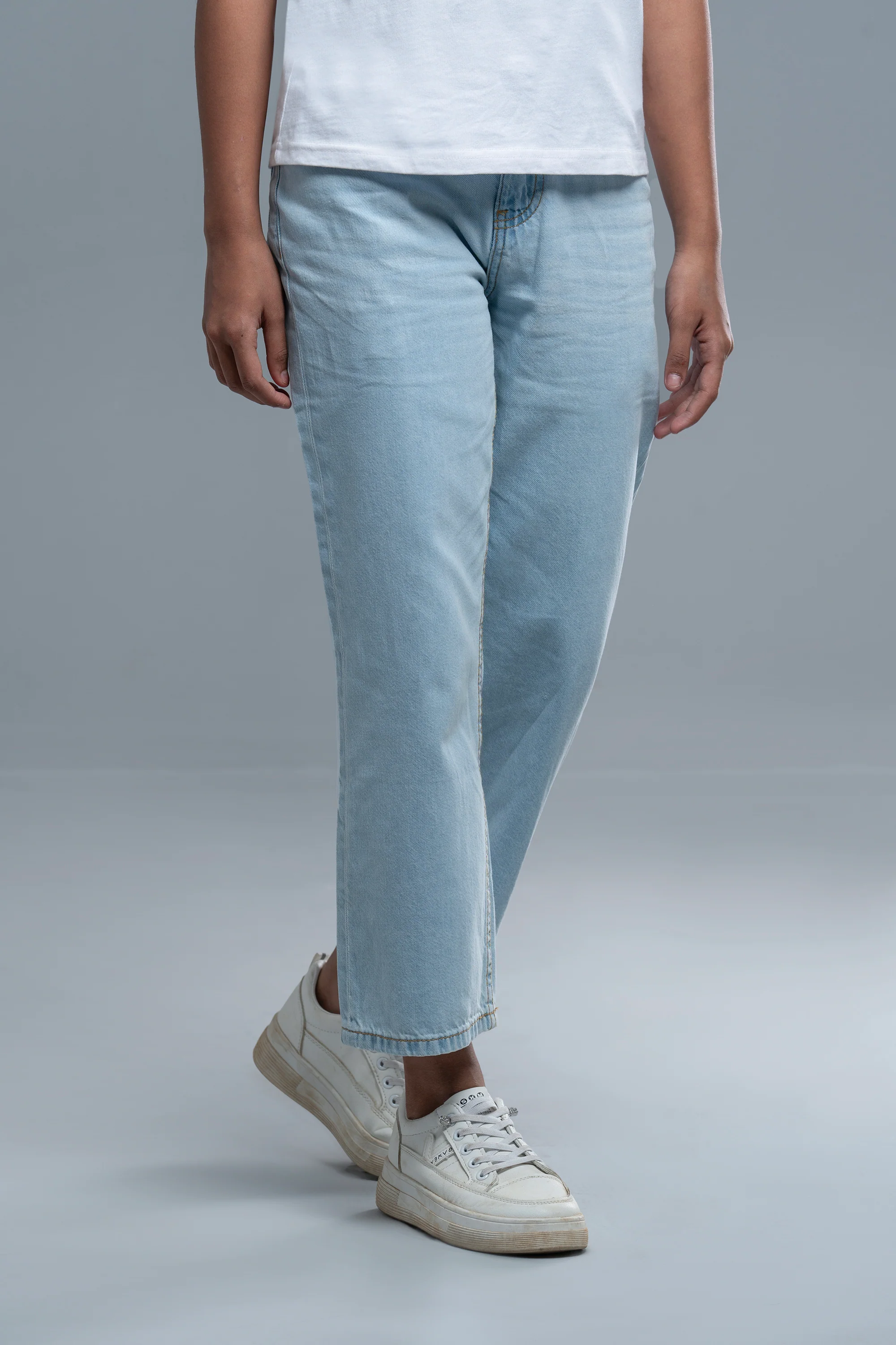 Junior Girls' Denim Bottom (10-14 Years)