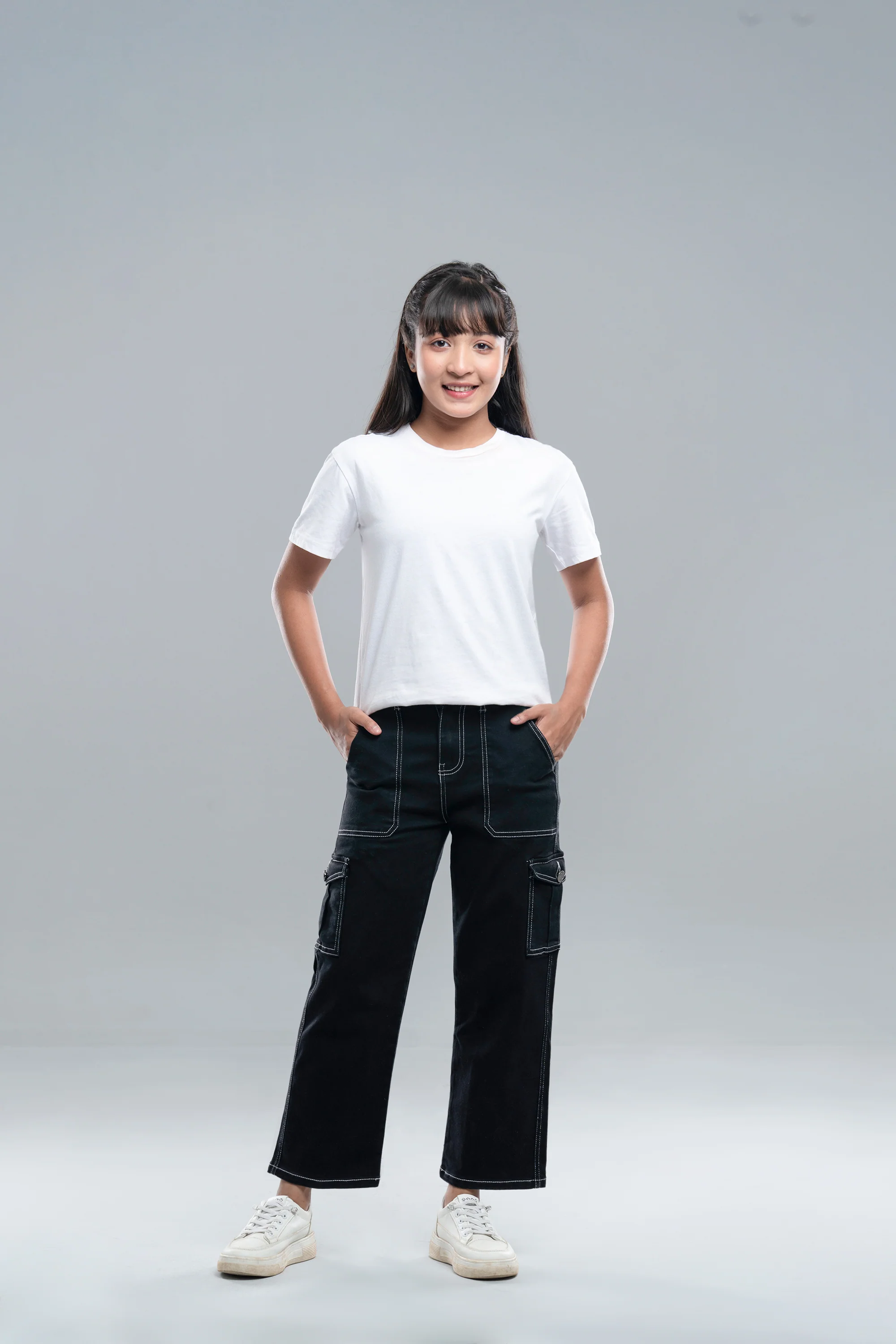 Junior Girls' Denim Bottom (10-14 Years) - Image 2
