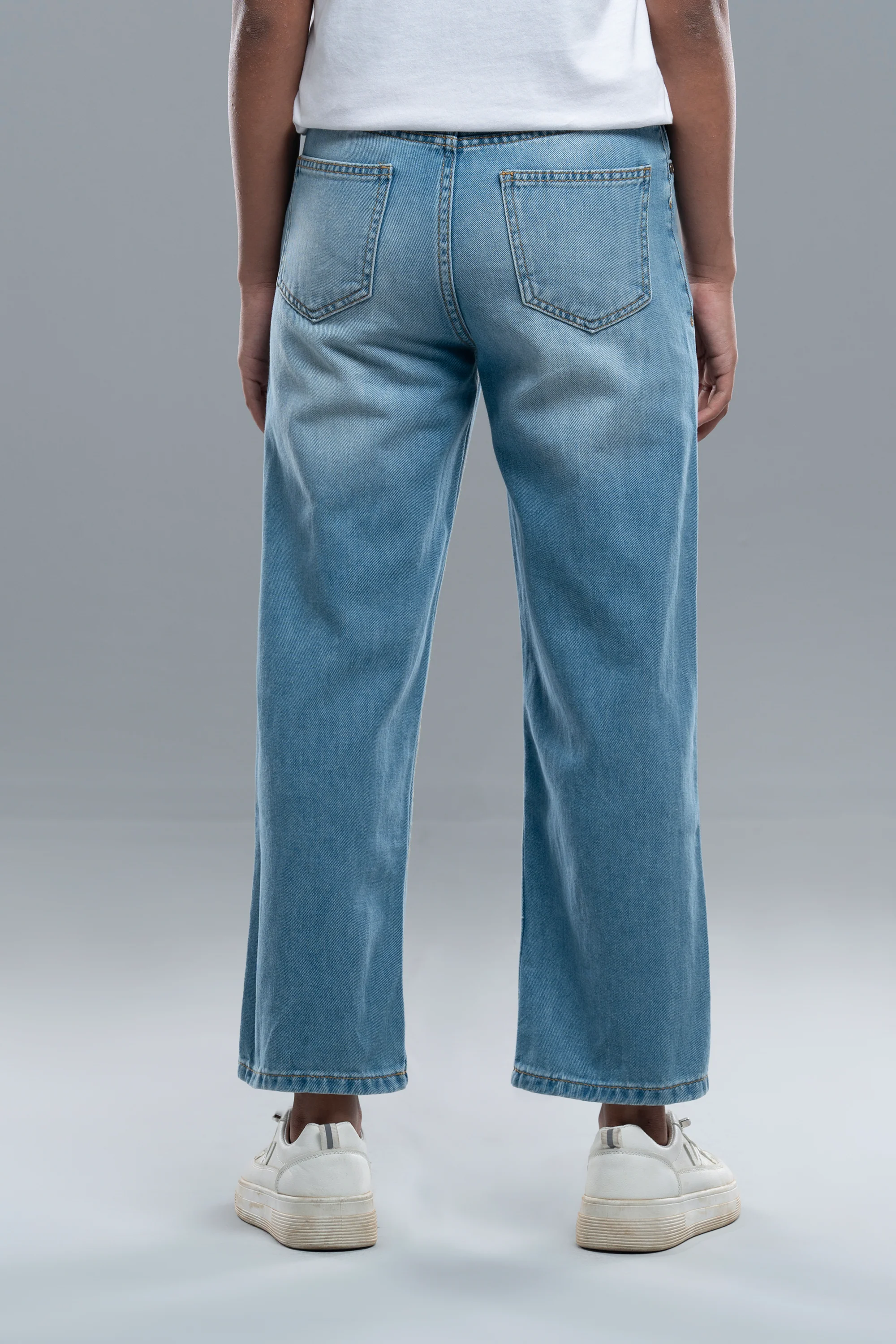 Junior Girls' Denim Bottom (10-14 Years) - Image 4