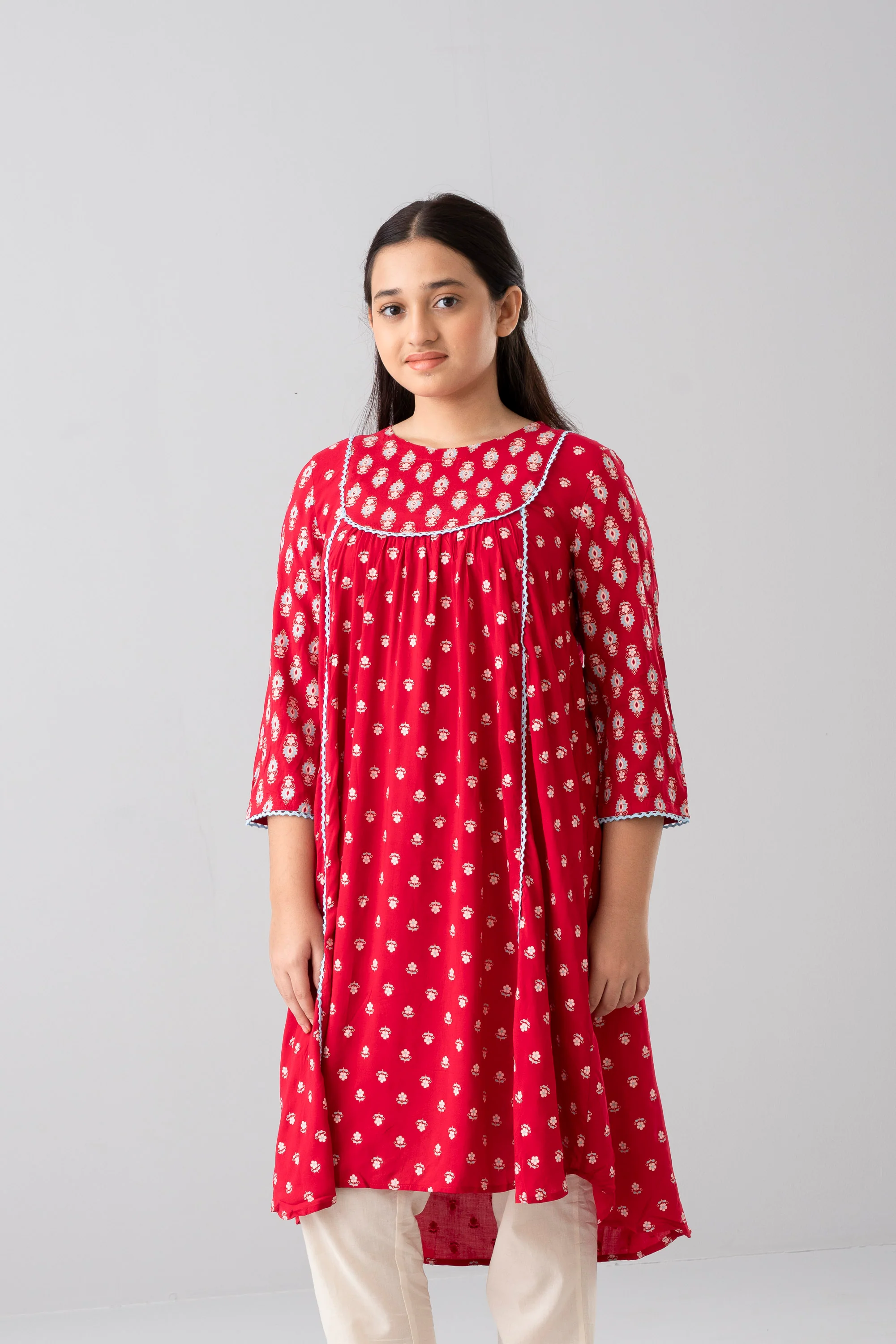 Junior Girls Ethnic Top (10-14 Years) - Image 2
