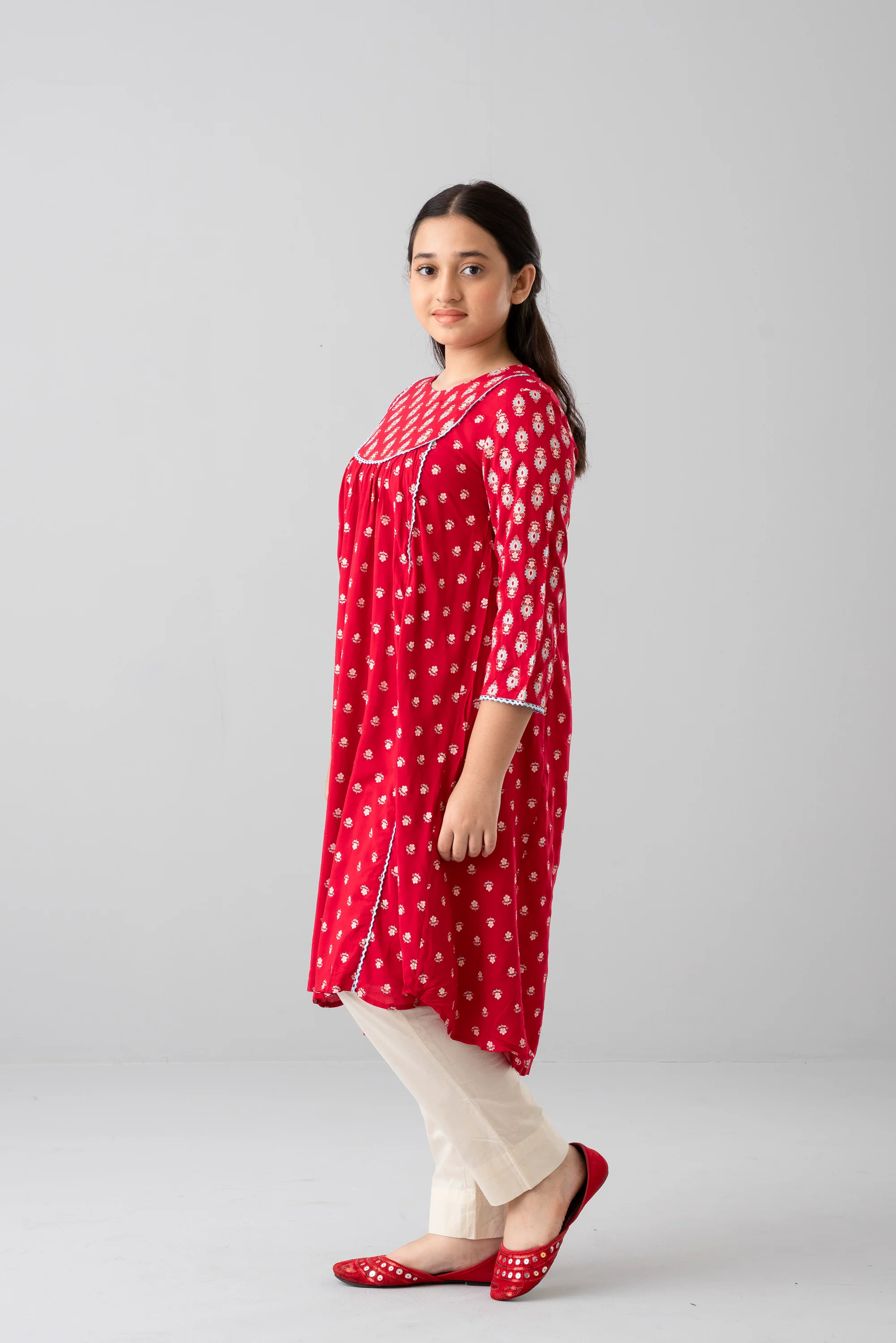 Junior Girls Ethnic Top (10-14 Years) - Image 3
