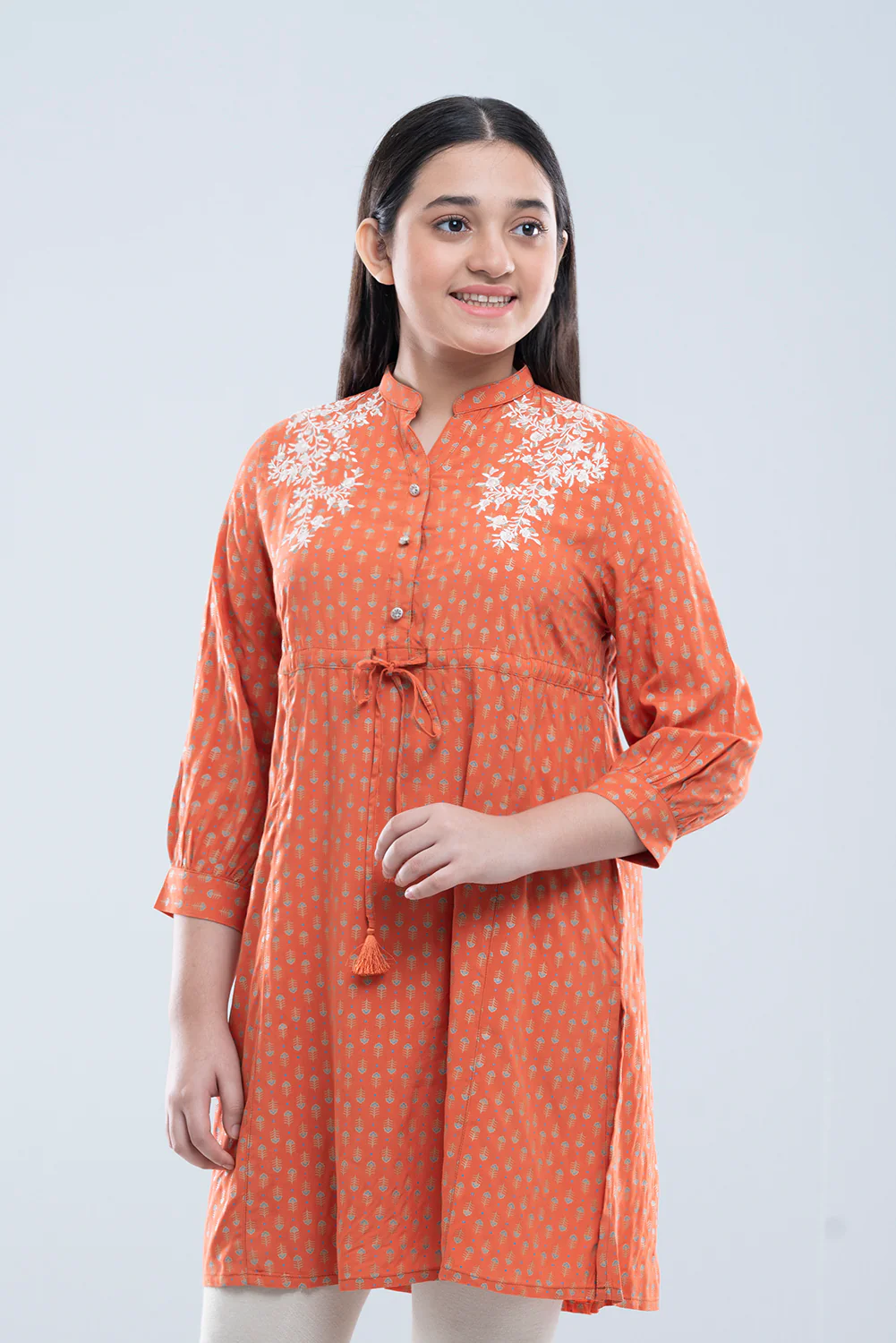 Junior Girls' Ethnic Frock (10-14 Years)