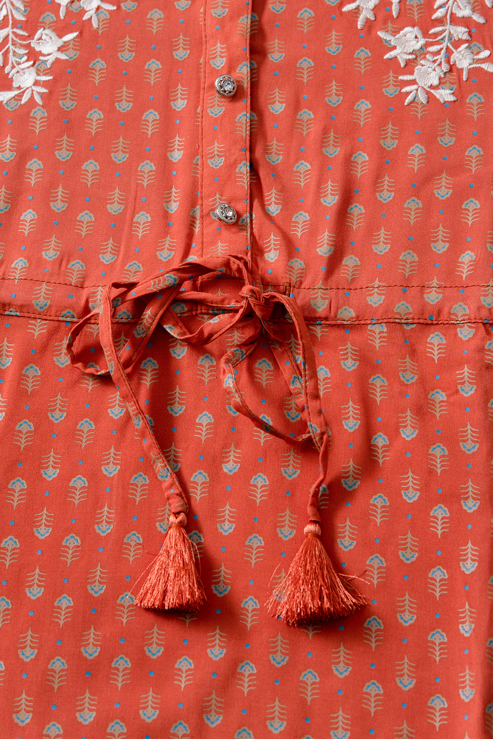 Junior Girls' Ethnic Frock (10-14 Years) - Image 6