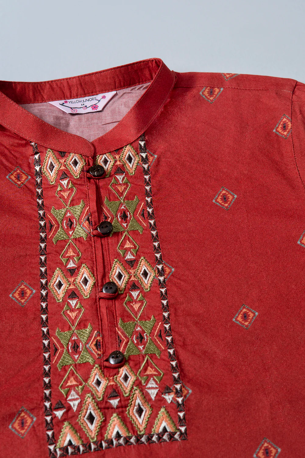 Junior Girls Ethnic Top (10-14 Years) - Image 5
