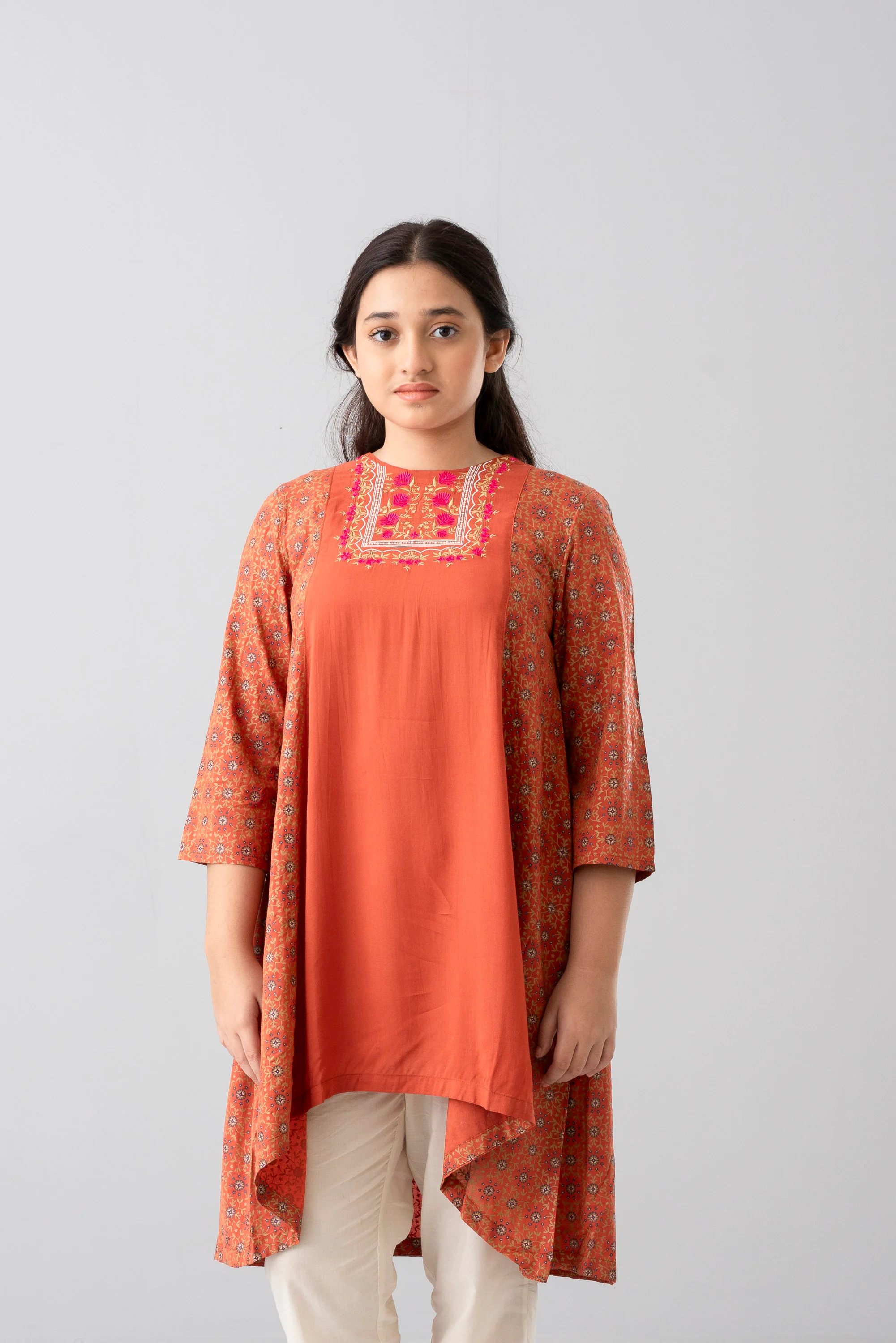 Junior Girls Ethnic Top (10-14 Years) - Image 2