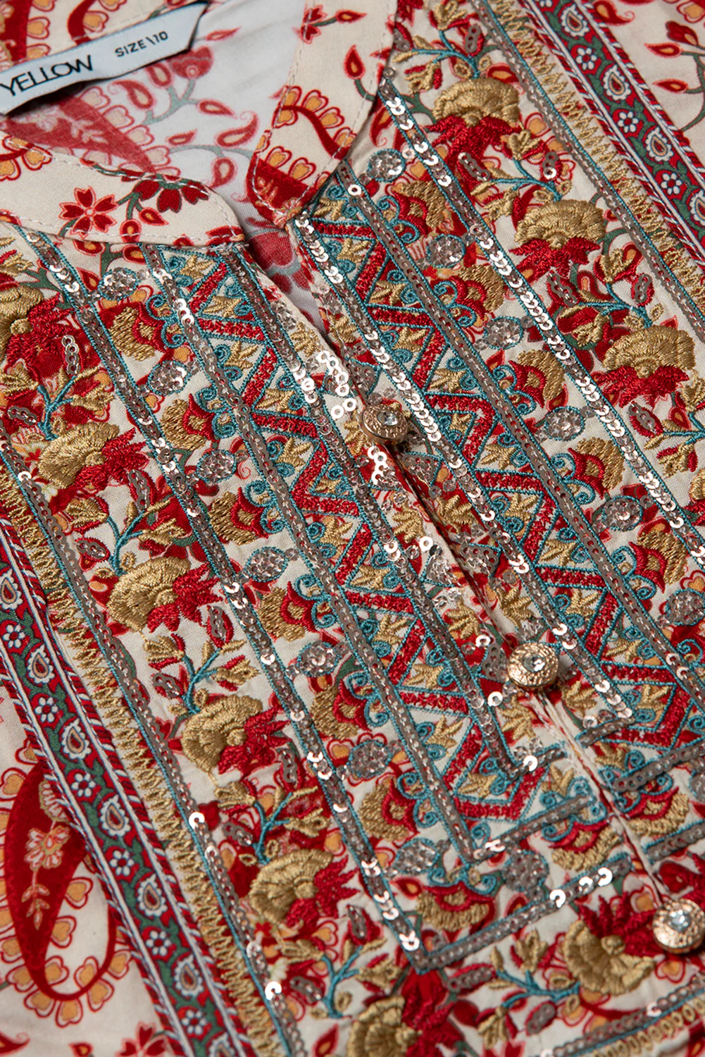 Junior Girls' Ethnic Frock (10-14 Years) - Image 10