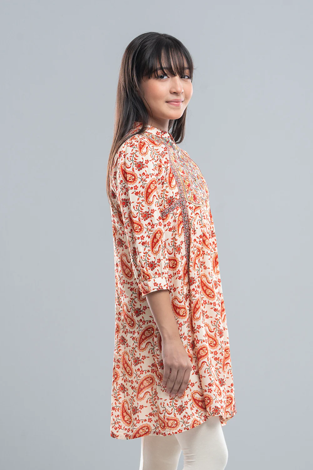 Junior Girls' Ethnic Frock (10-14 Years) - Image 8