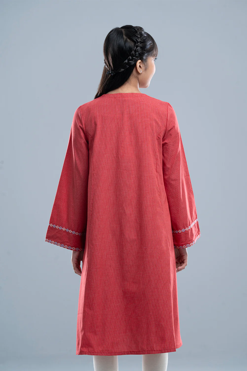 Junior Girls' Ethnic Woven Tops (10-14 Years) - Image 4