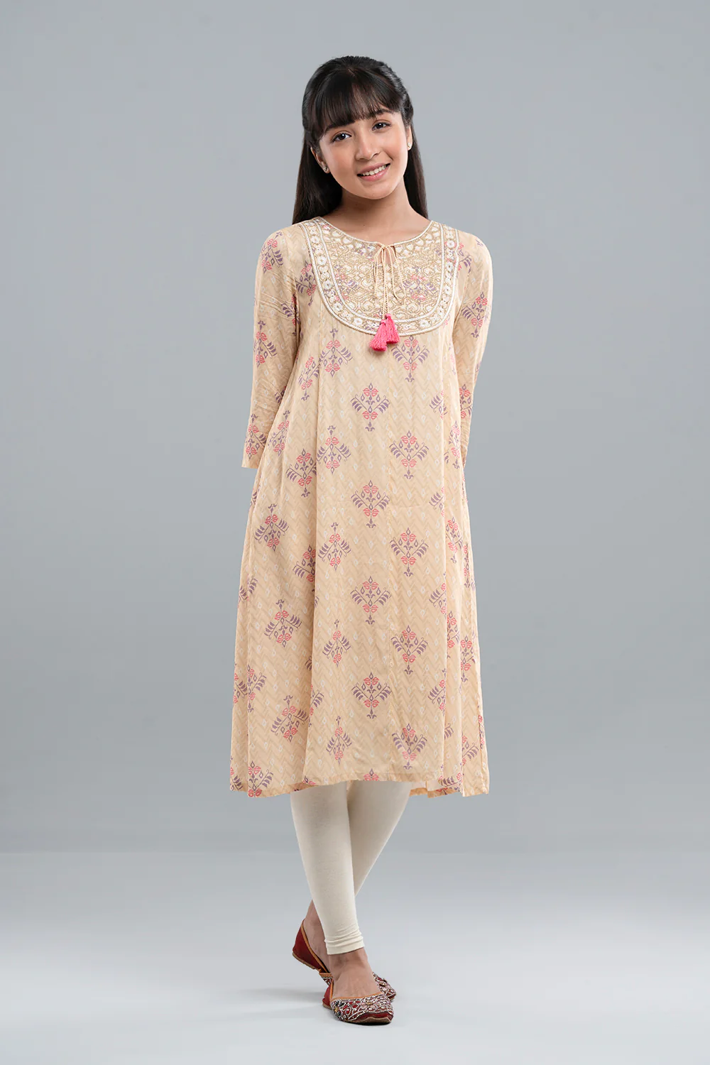 Junior Girls' Ethnic Top (10-14 Years)
