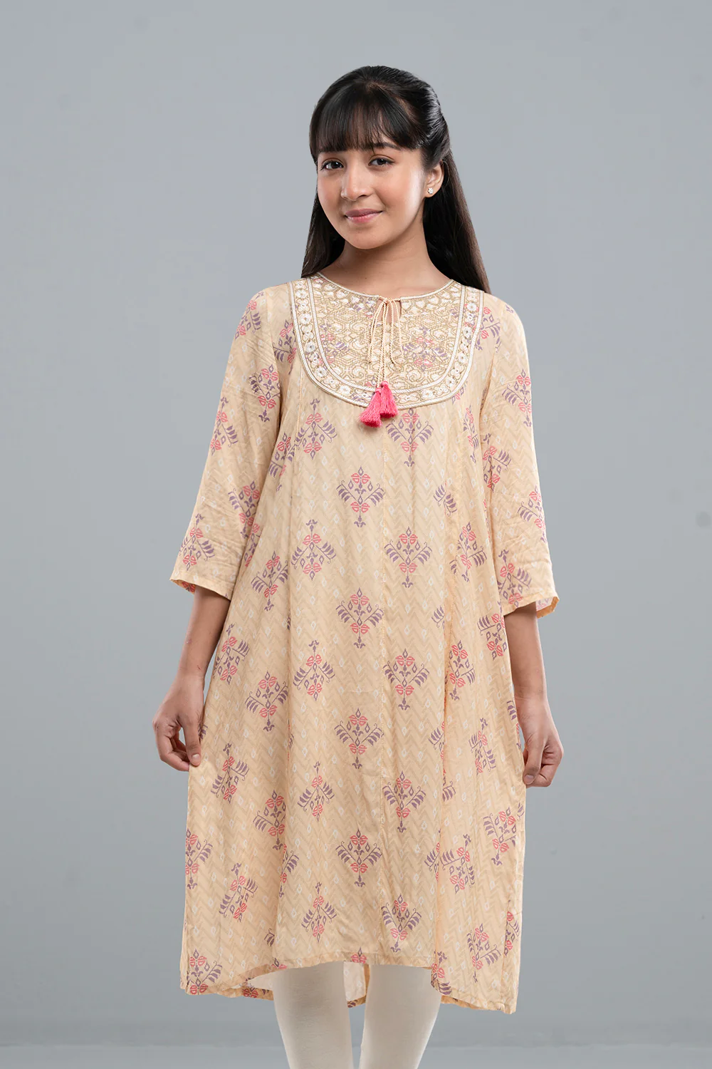 Junior Girls' Ethnic Top (10-14 Years) - Image 2