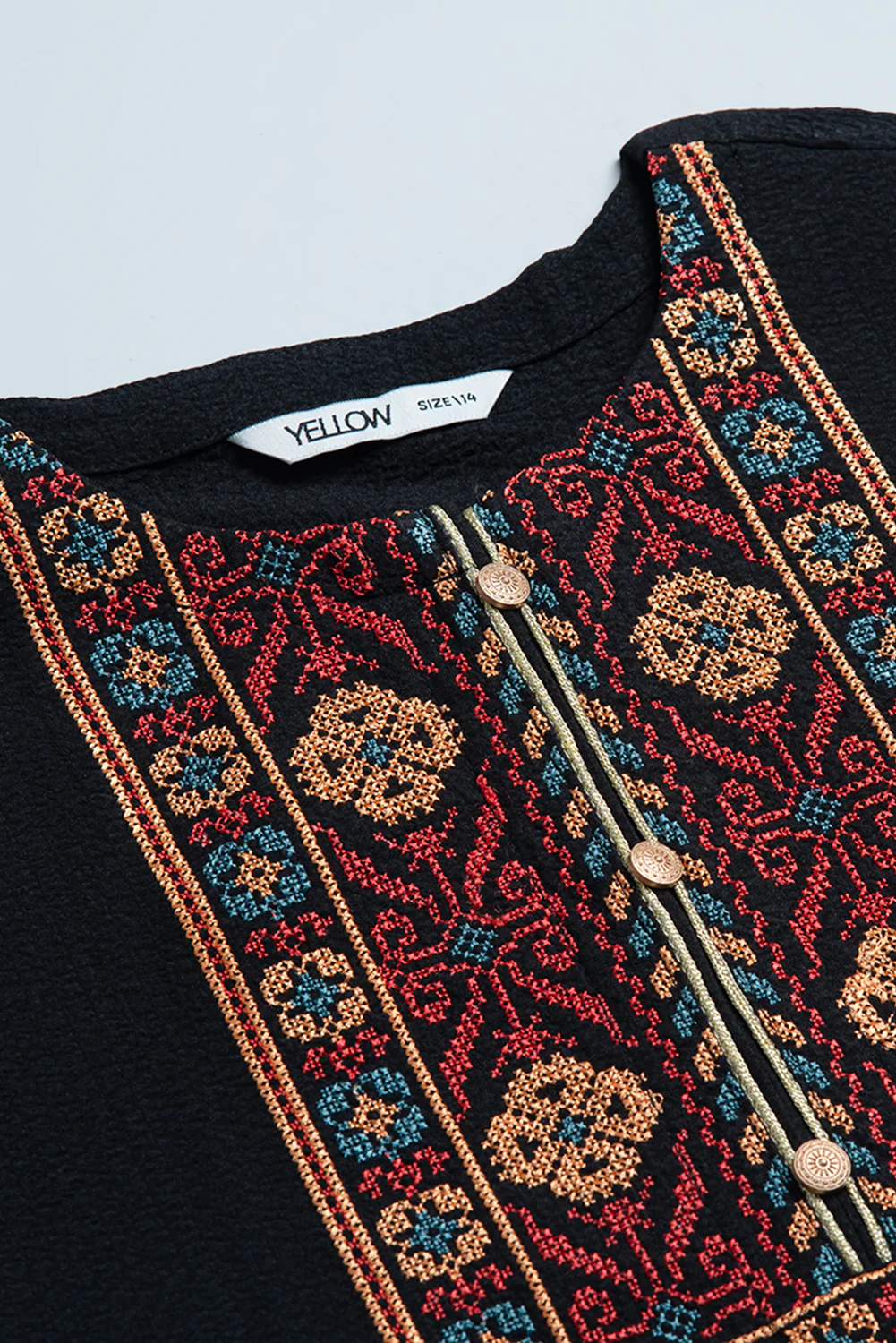 Junior Girls' Ethnic Frock (10-14 Years) - Image 5