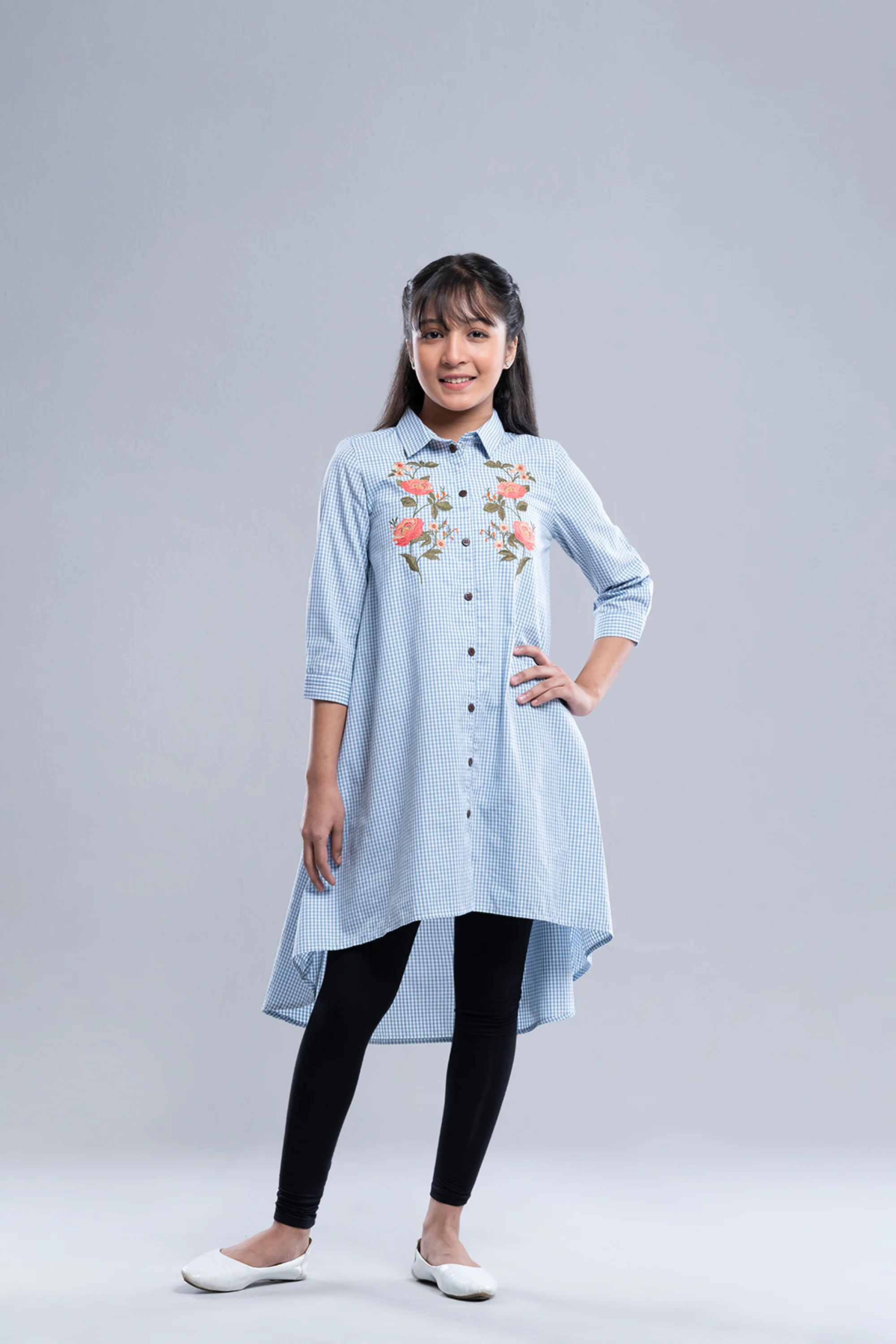 Junior Girls Ethnic Top (10-14 Years)