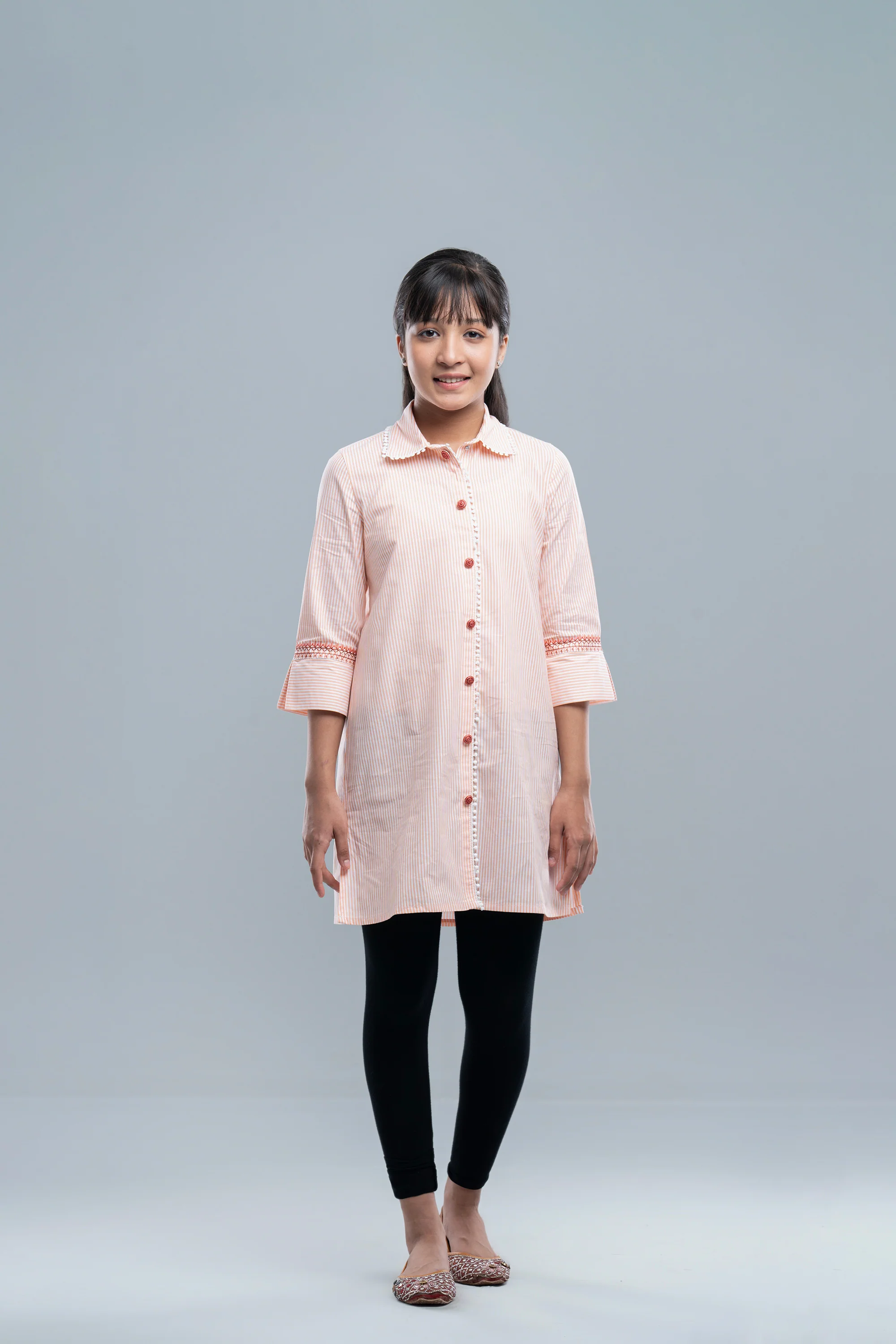 Junior Girls' Ethnic Top (10-14 Years)