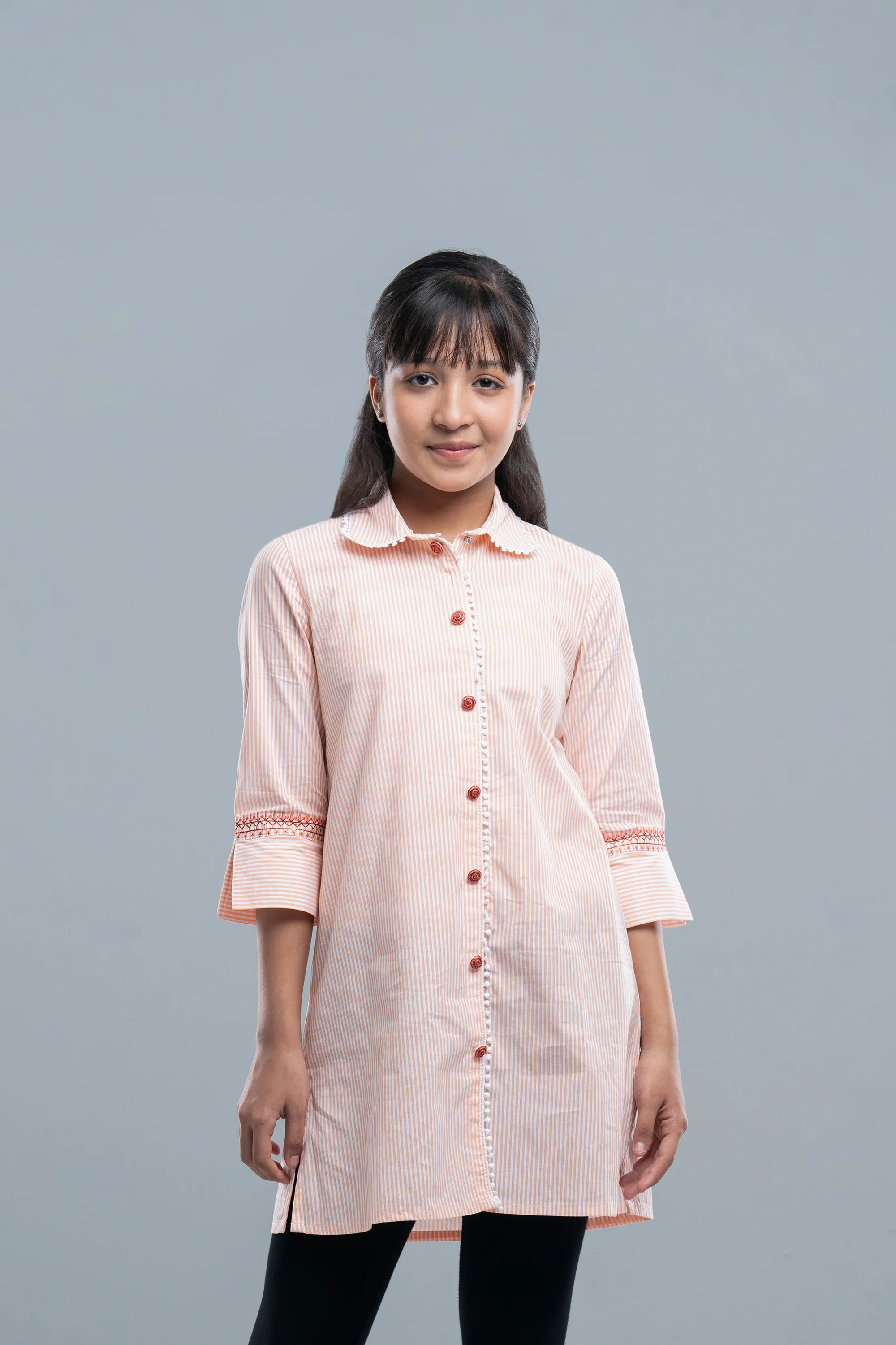Junior Girls' Ethnic Top (10-14 Years) - Image 2