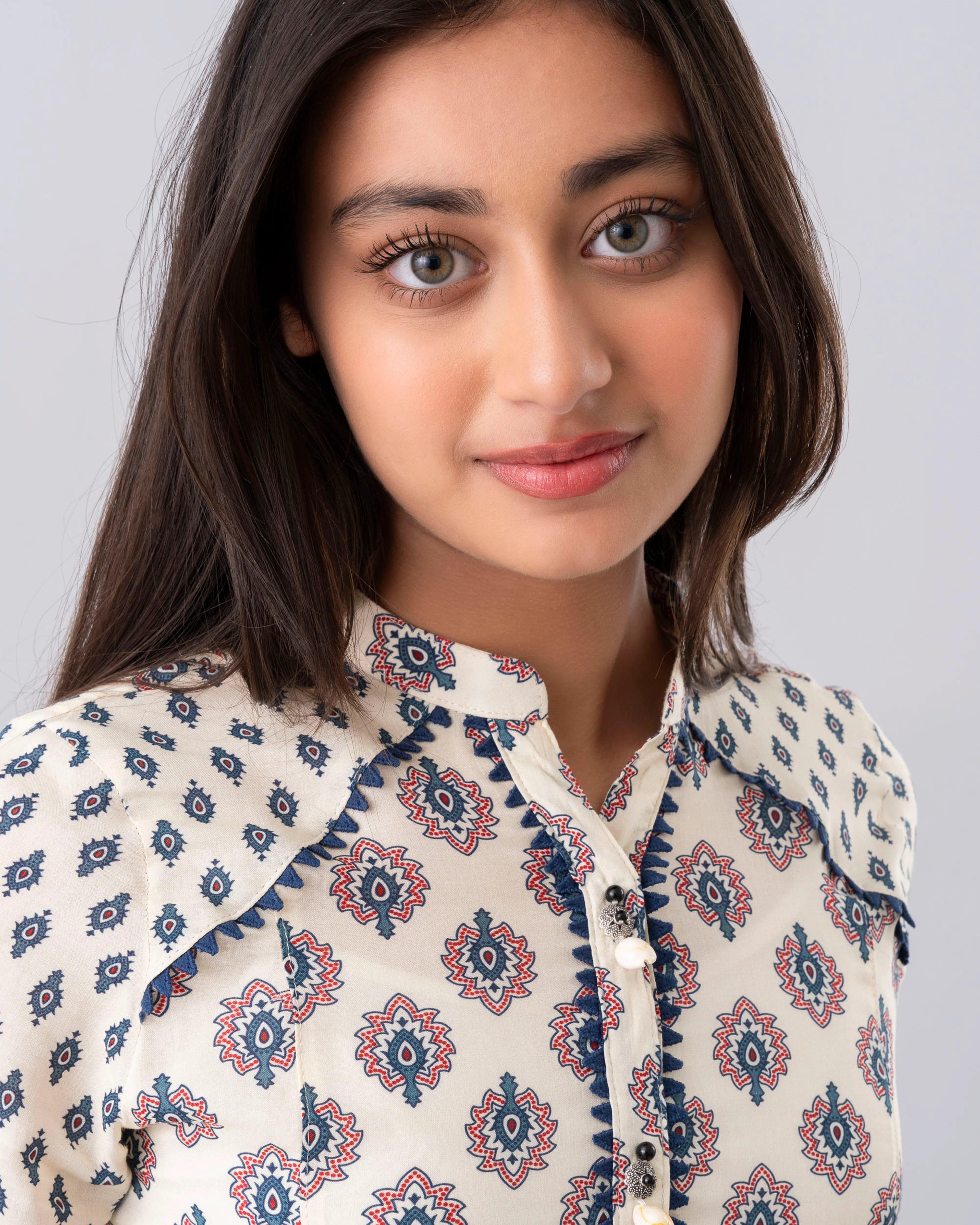 Junior Girls' Ethnic Frock (10-14 Years) - Image 11