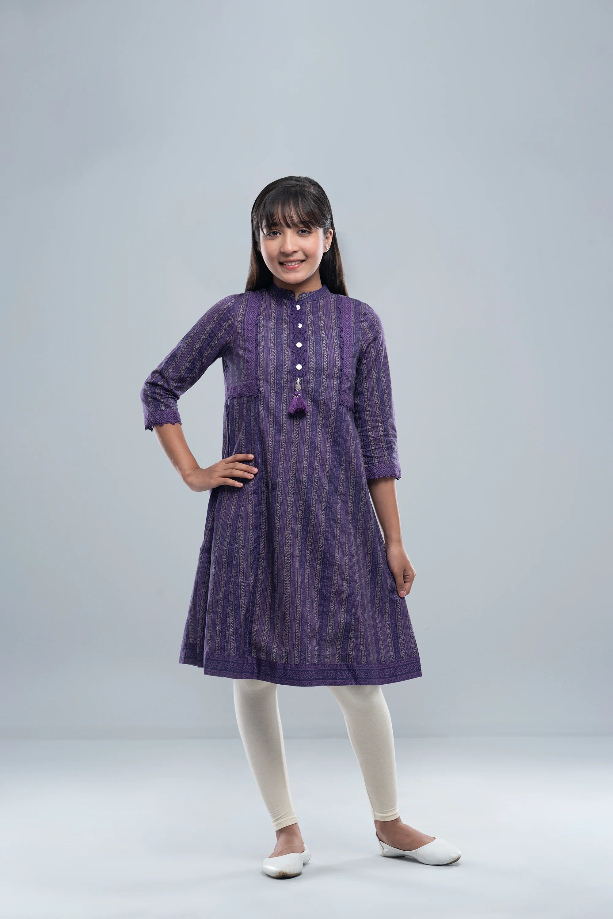 Junior Girls Ethnic Top (10-14 Years)