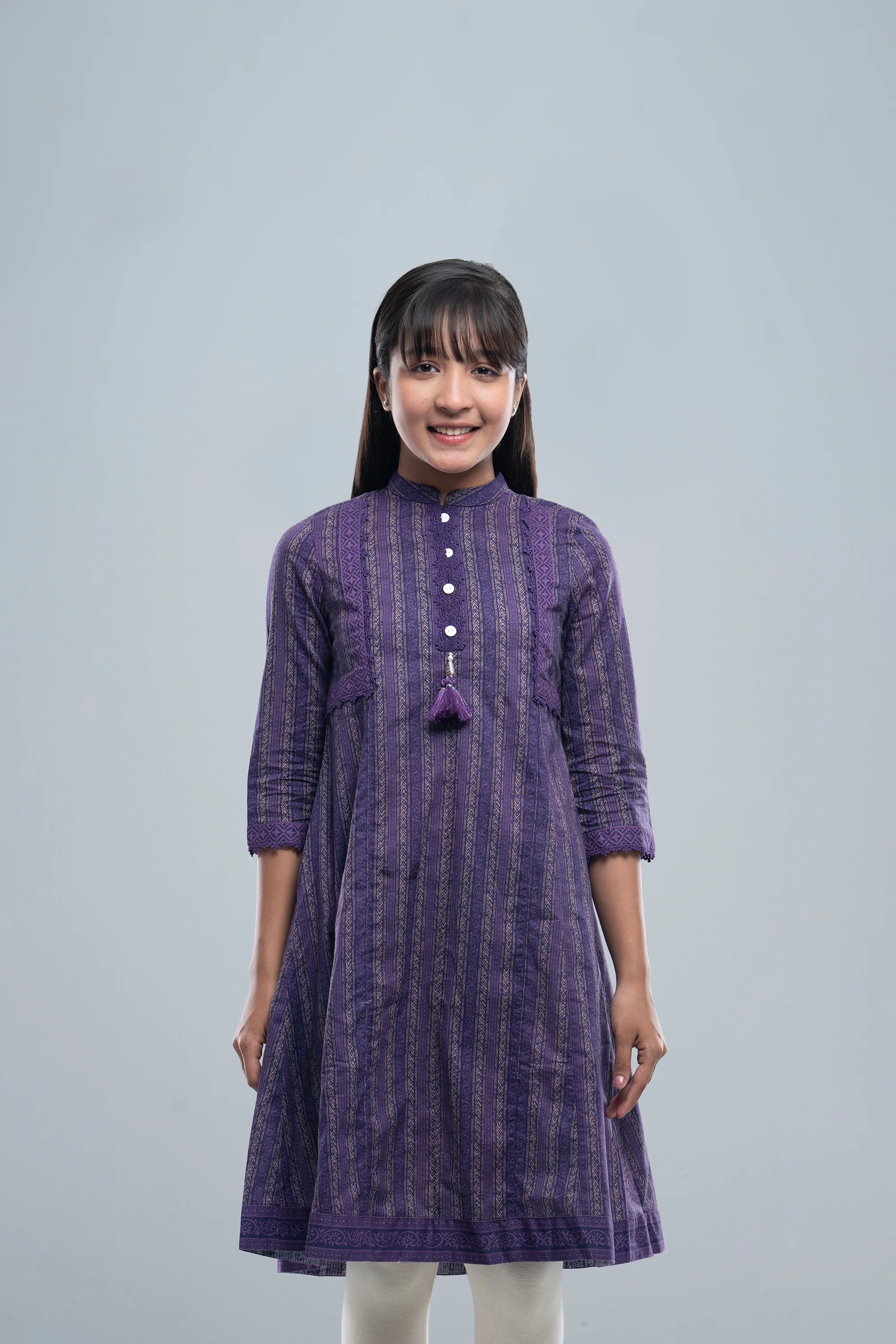 Junior Girls Ethnic Top (10-14 Years) - Image 2