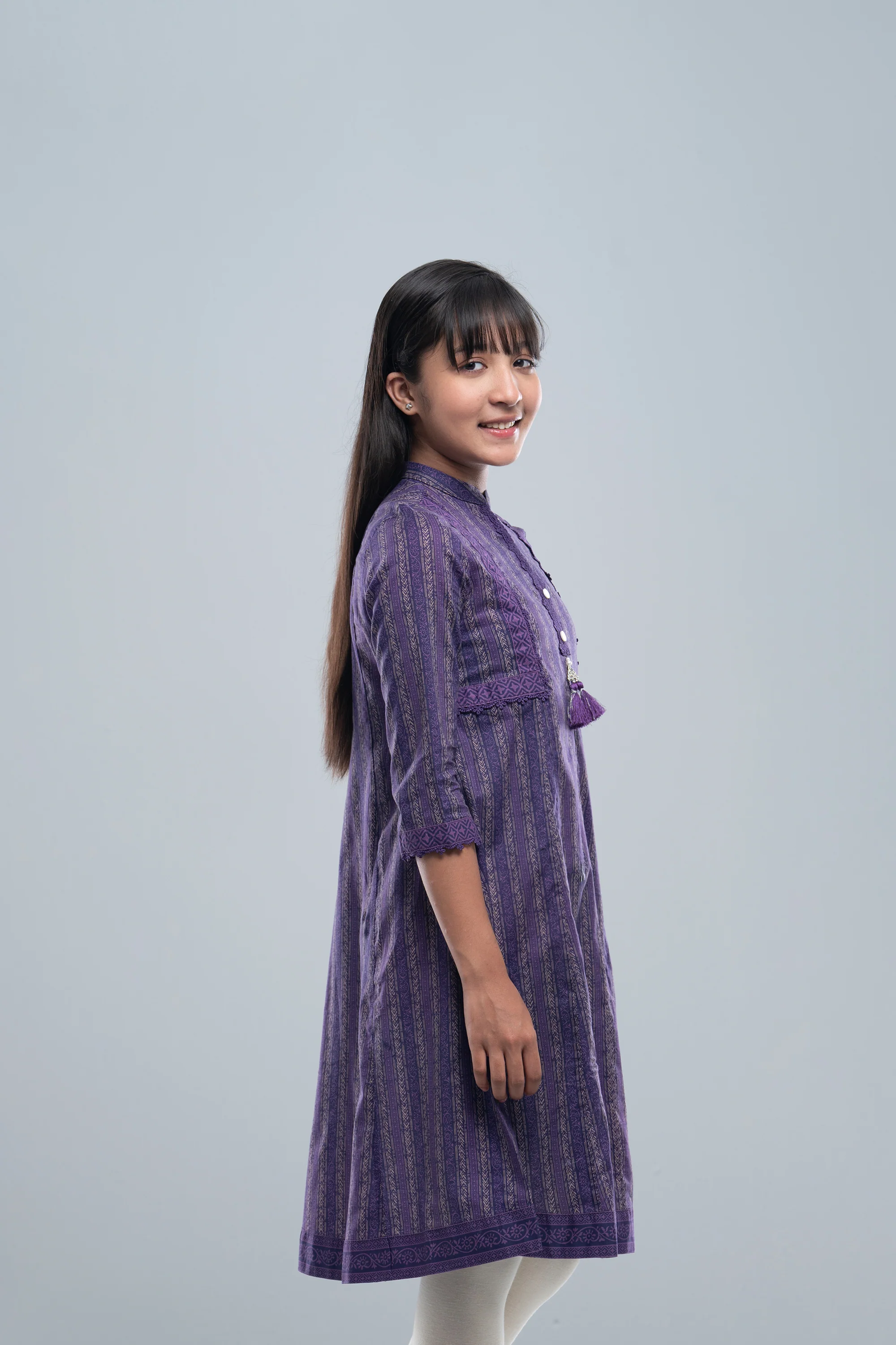 Junior Girls Ethnic Top (10-14 Years) - Image 3