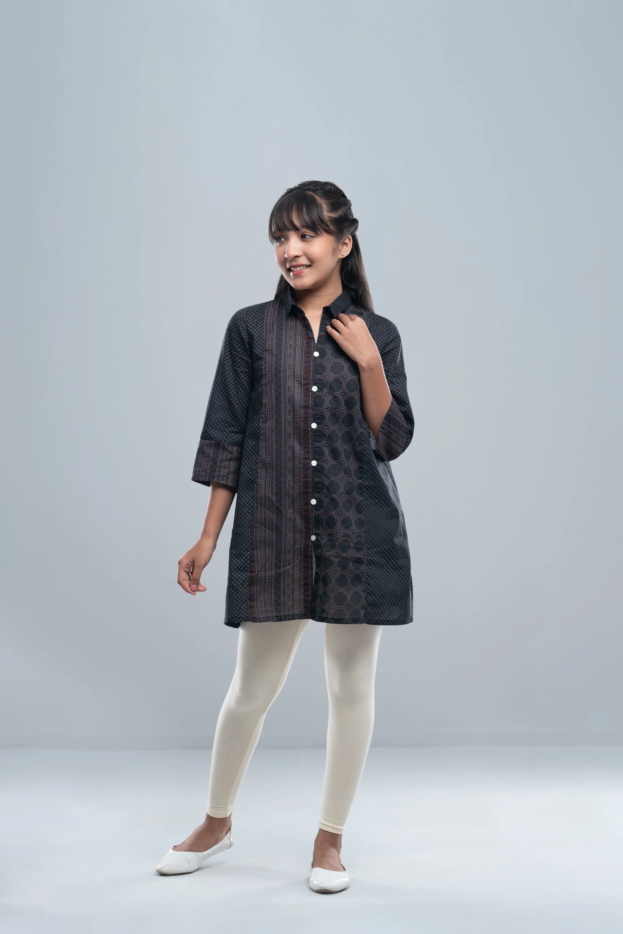 Junior Girls' Ethnic Frock (10-14 Years)