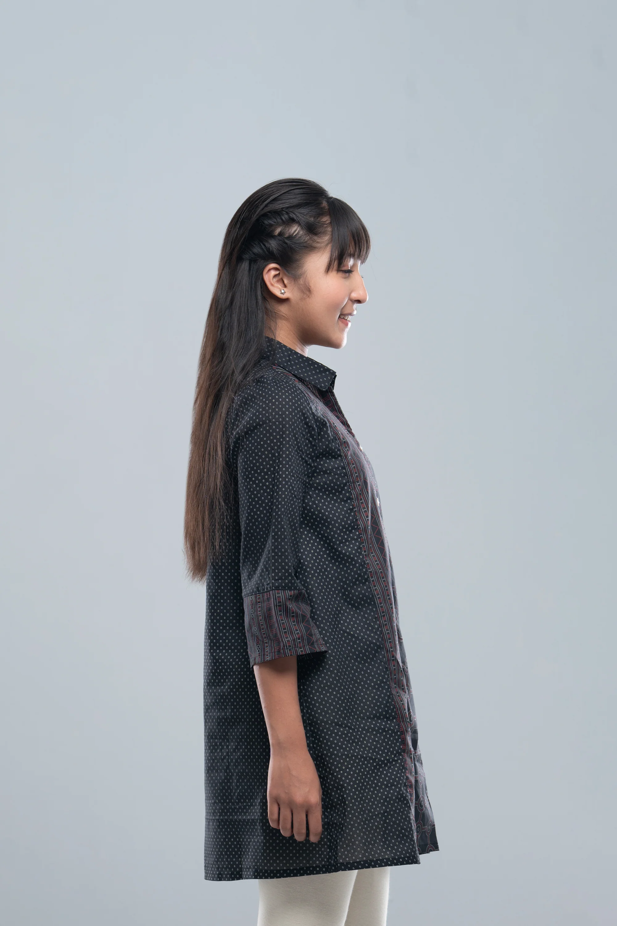 Junior Girls' Ethnic Frock (10-14 Years) - Image 3