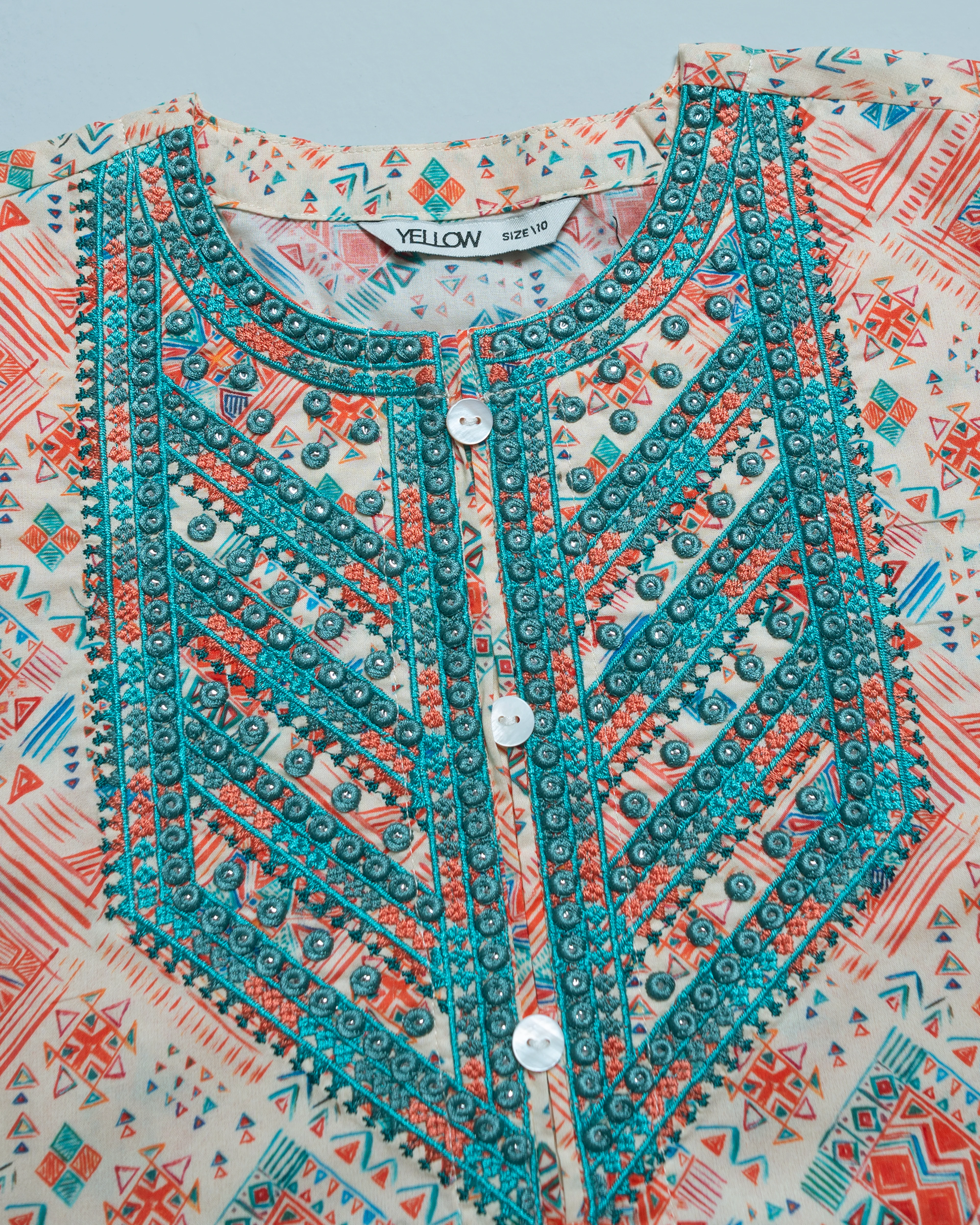 Junior Girls' Ethnic Top (10-14 Years) - Image 5
