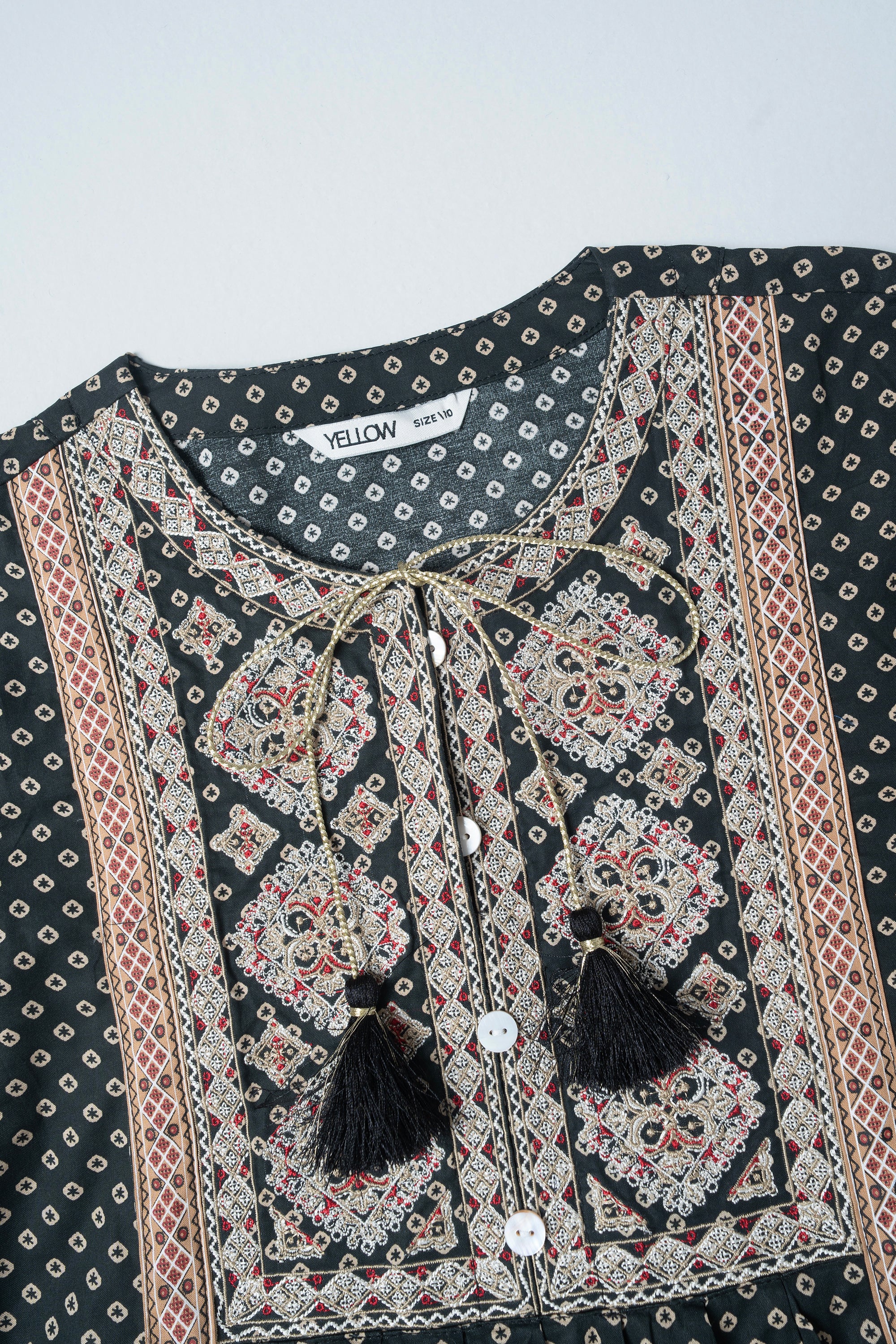 Junior Girls' Ethnic Top (10-14 Years) - Image 5