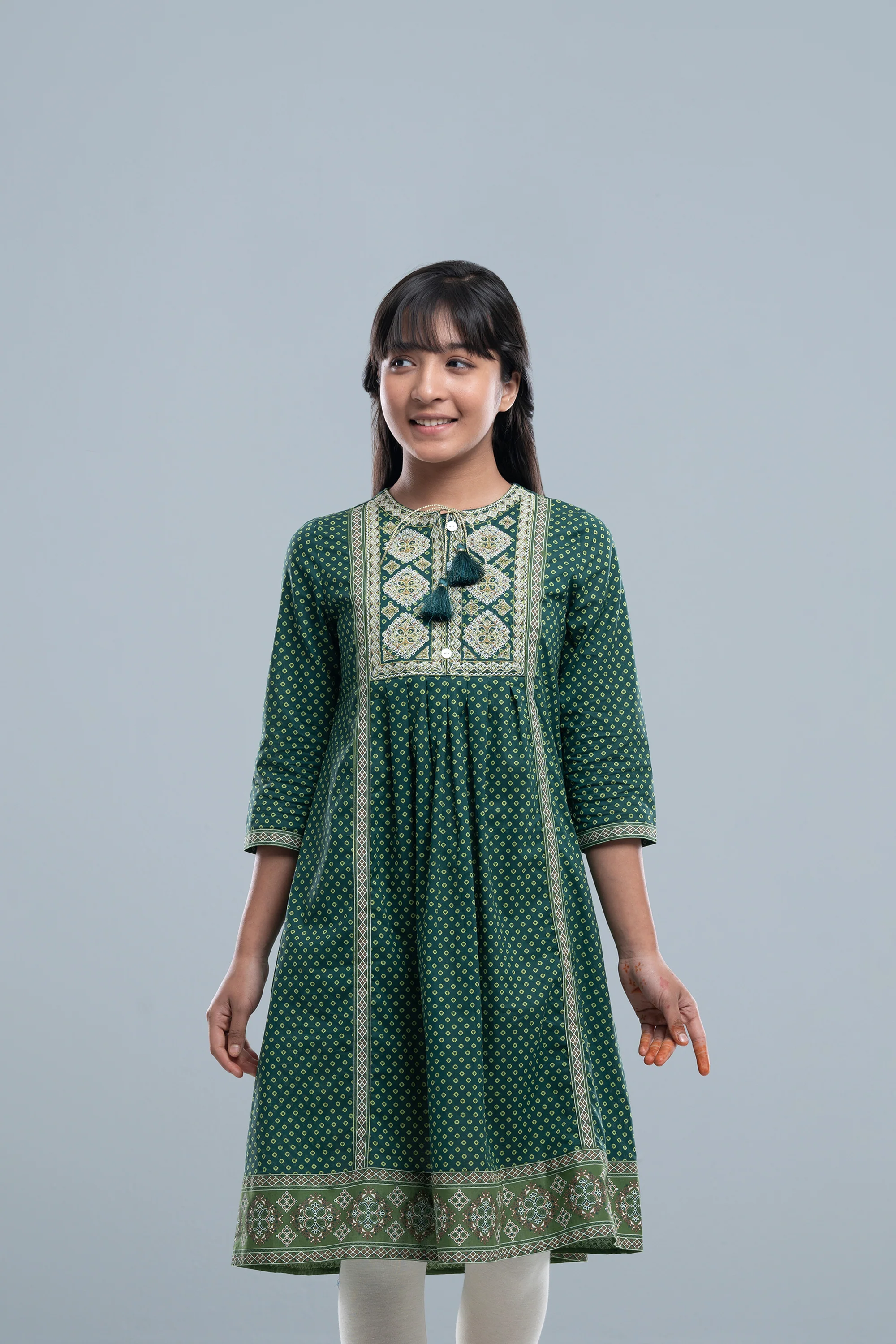 Junior Girls' Ethnic Top (10-14 Years) - Image 7