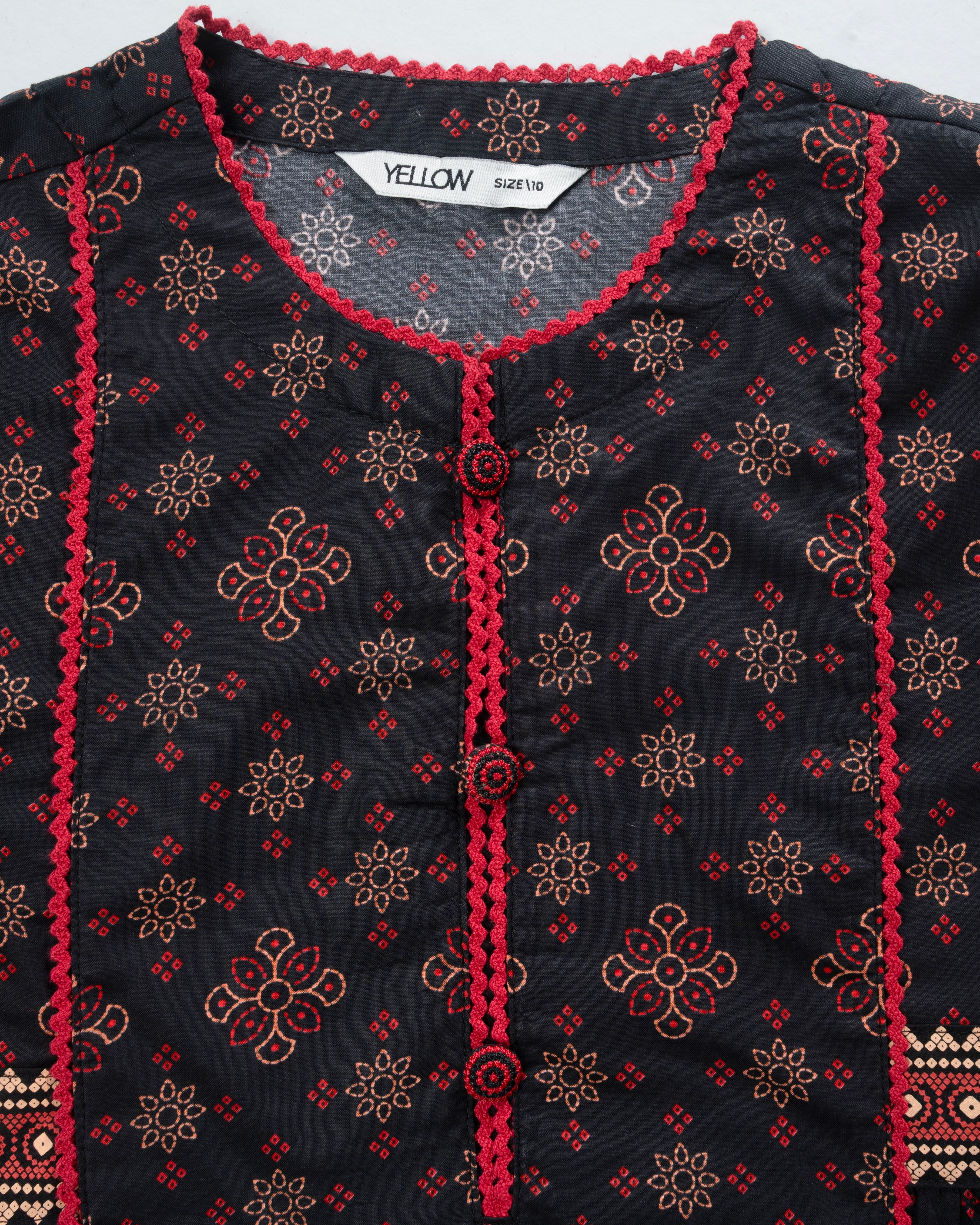 Junior Girls' Ethnic Top (10-14 Years) - Image 6