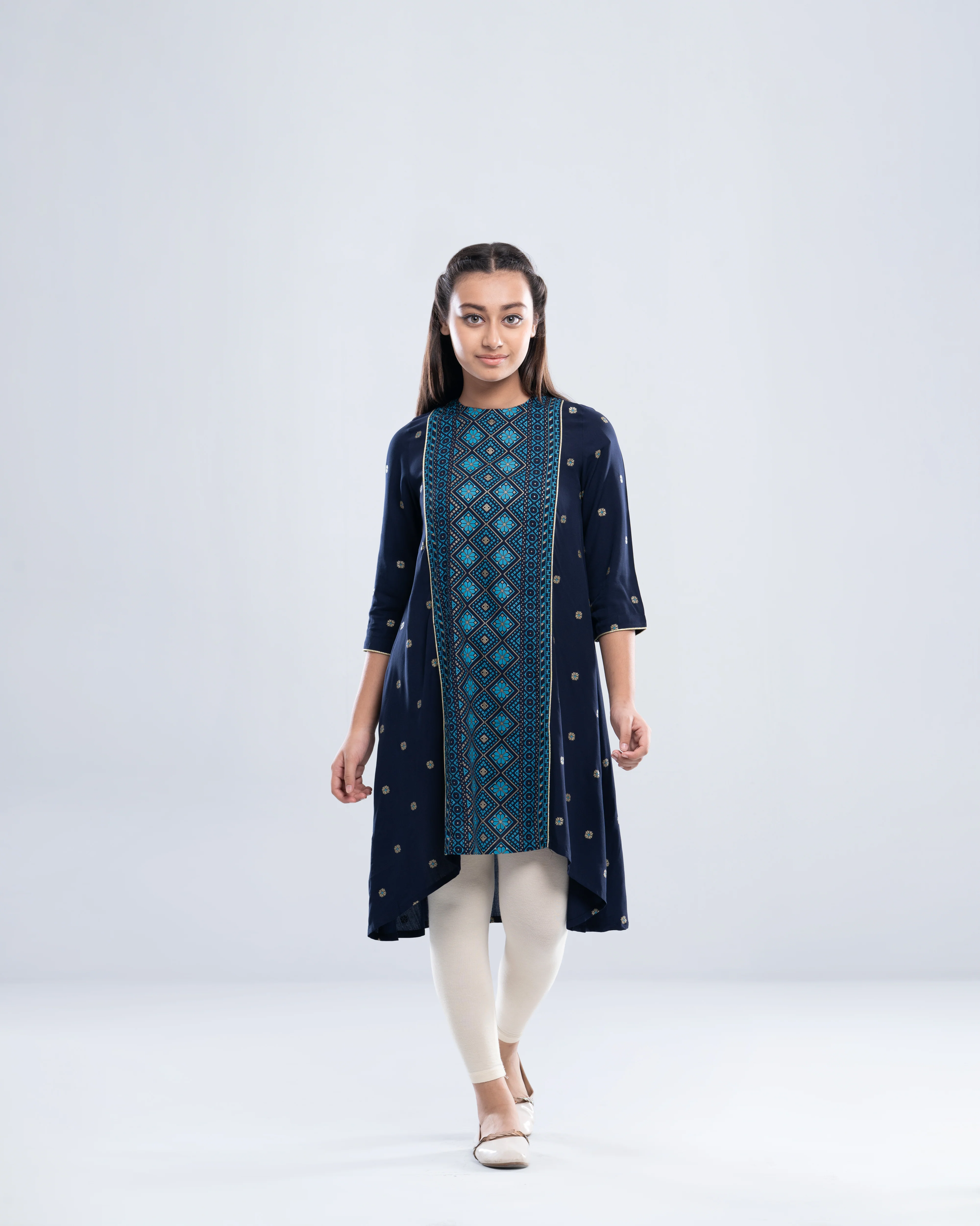 Junior Girls' Ethnic Top (10-14 Years)