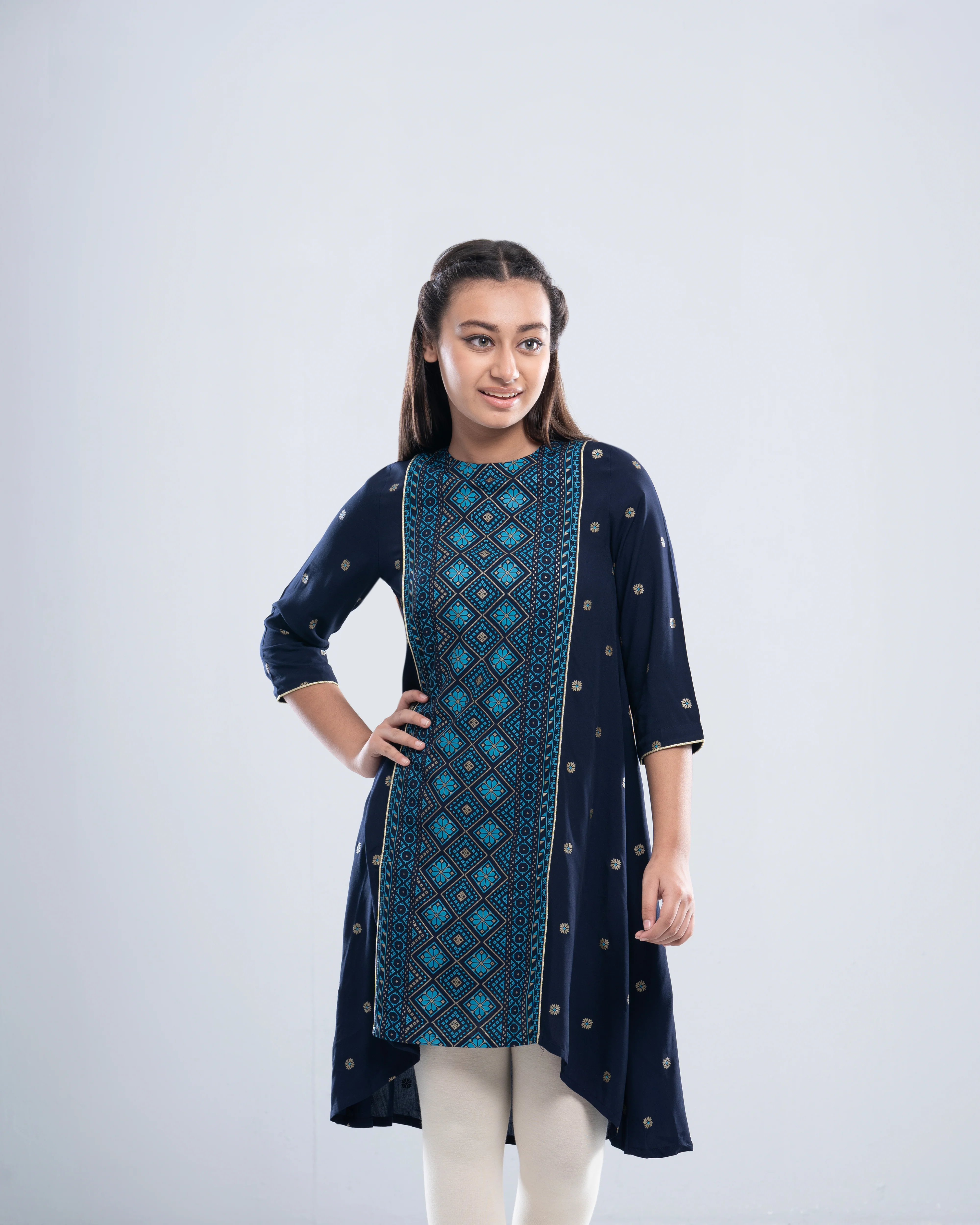 Junior Girls' Ethnic Top (10-14 Years) - Image 2