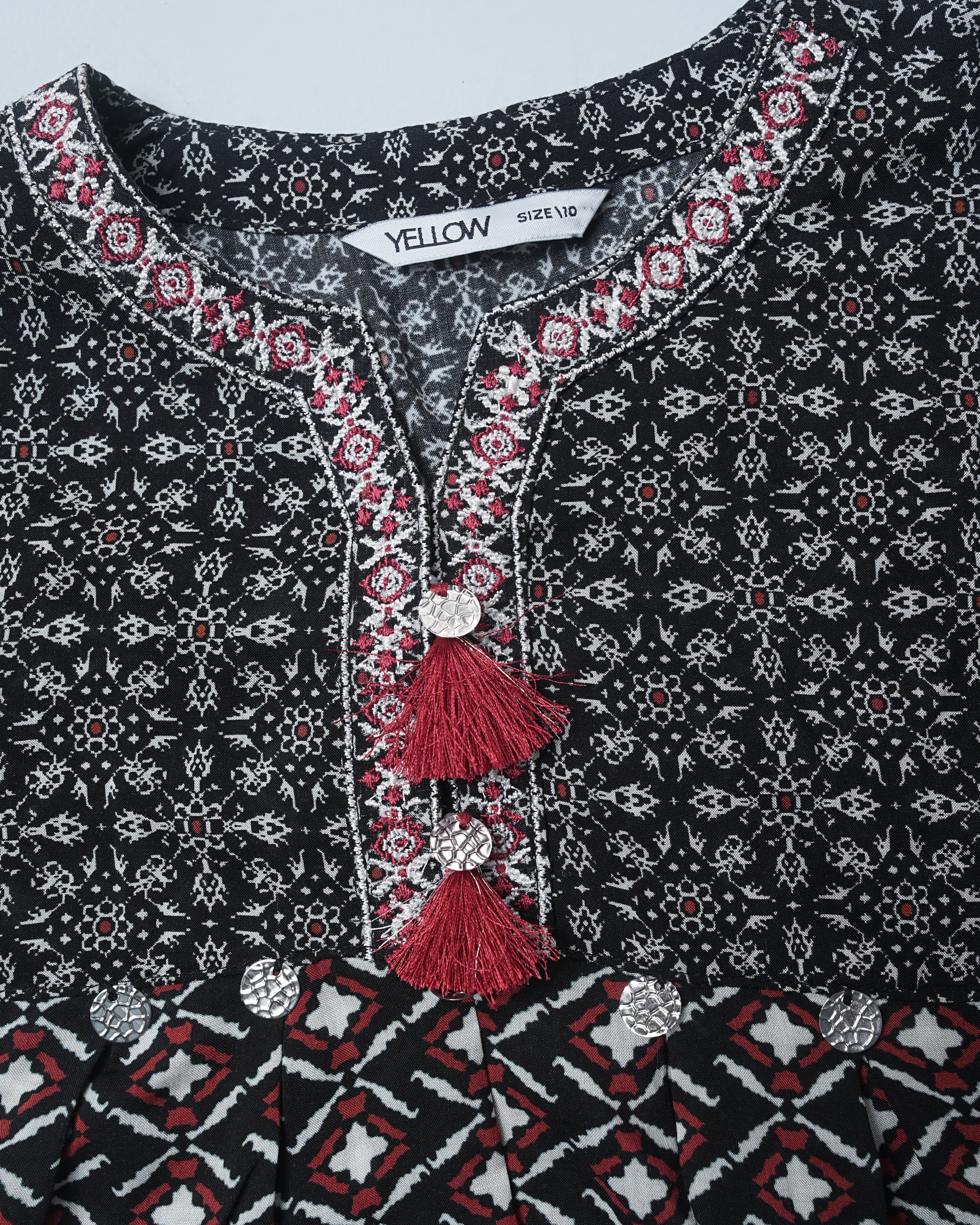 Junior Girls' Ethnic Top (10-14 Years) - Image 11
