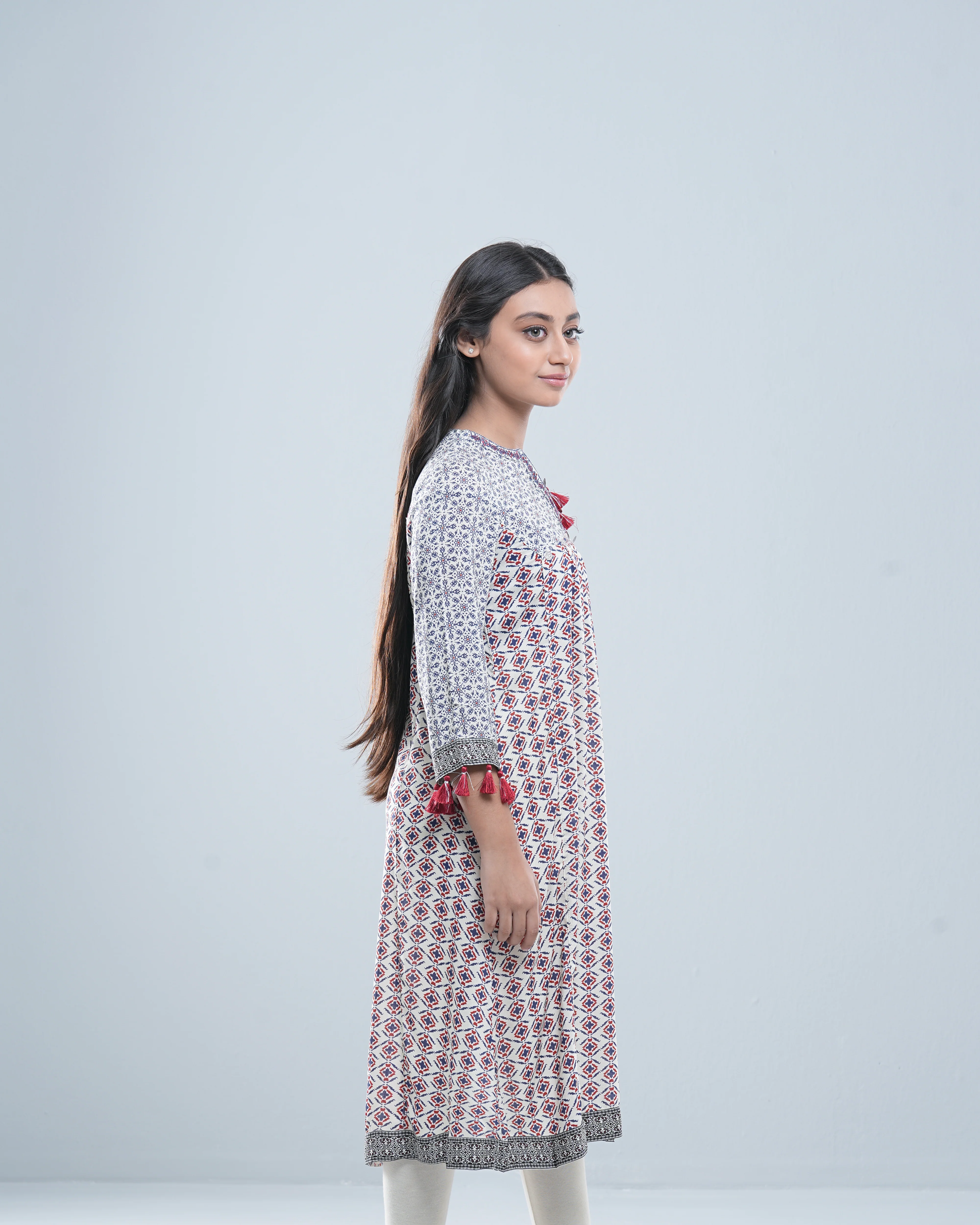 Junior Girls' Ethnic Top (10-14 Years) - Image 3