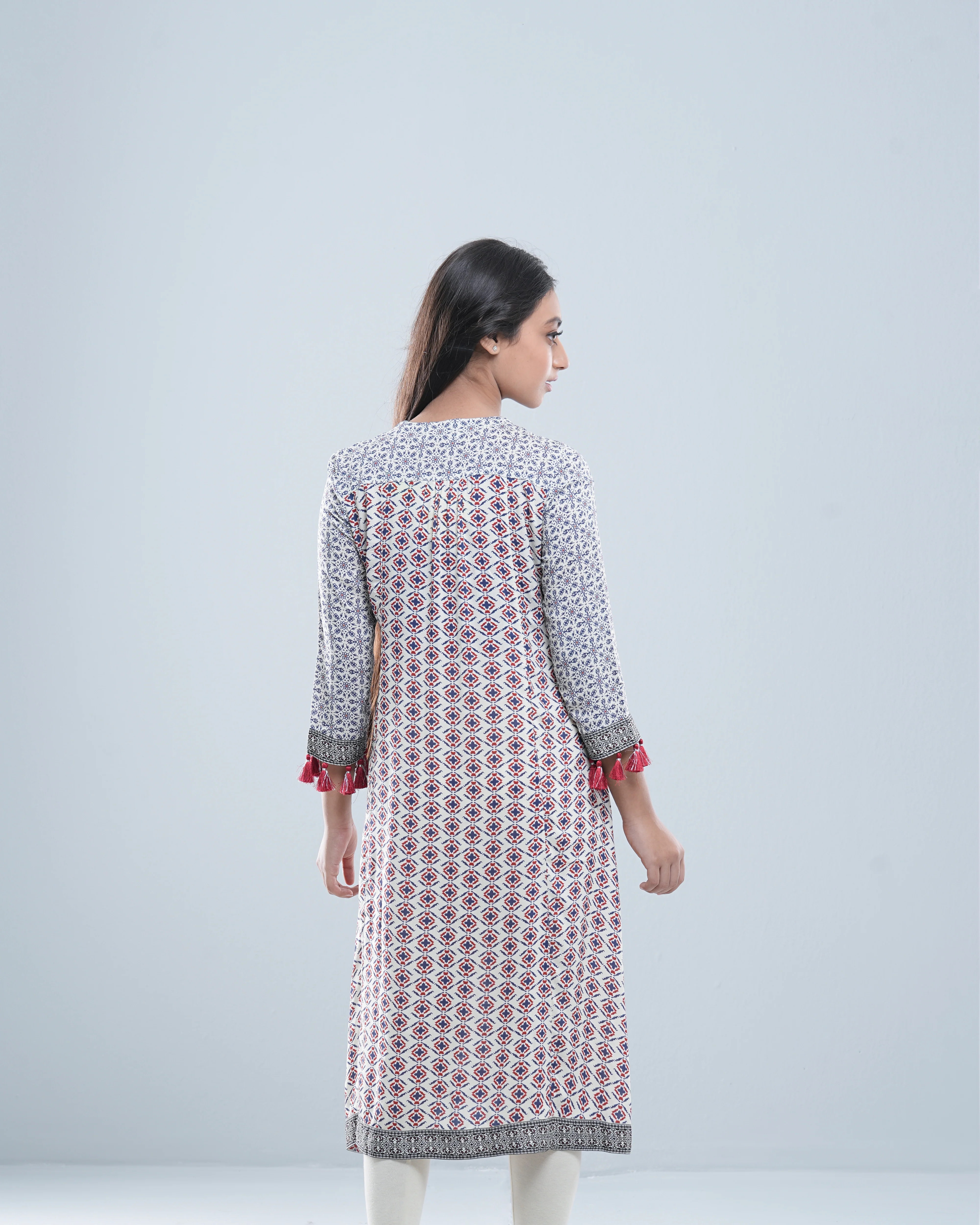 Junior Girls' Ethnic Top (10-14 Years) - Image 4