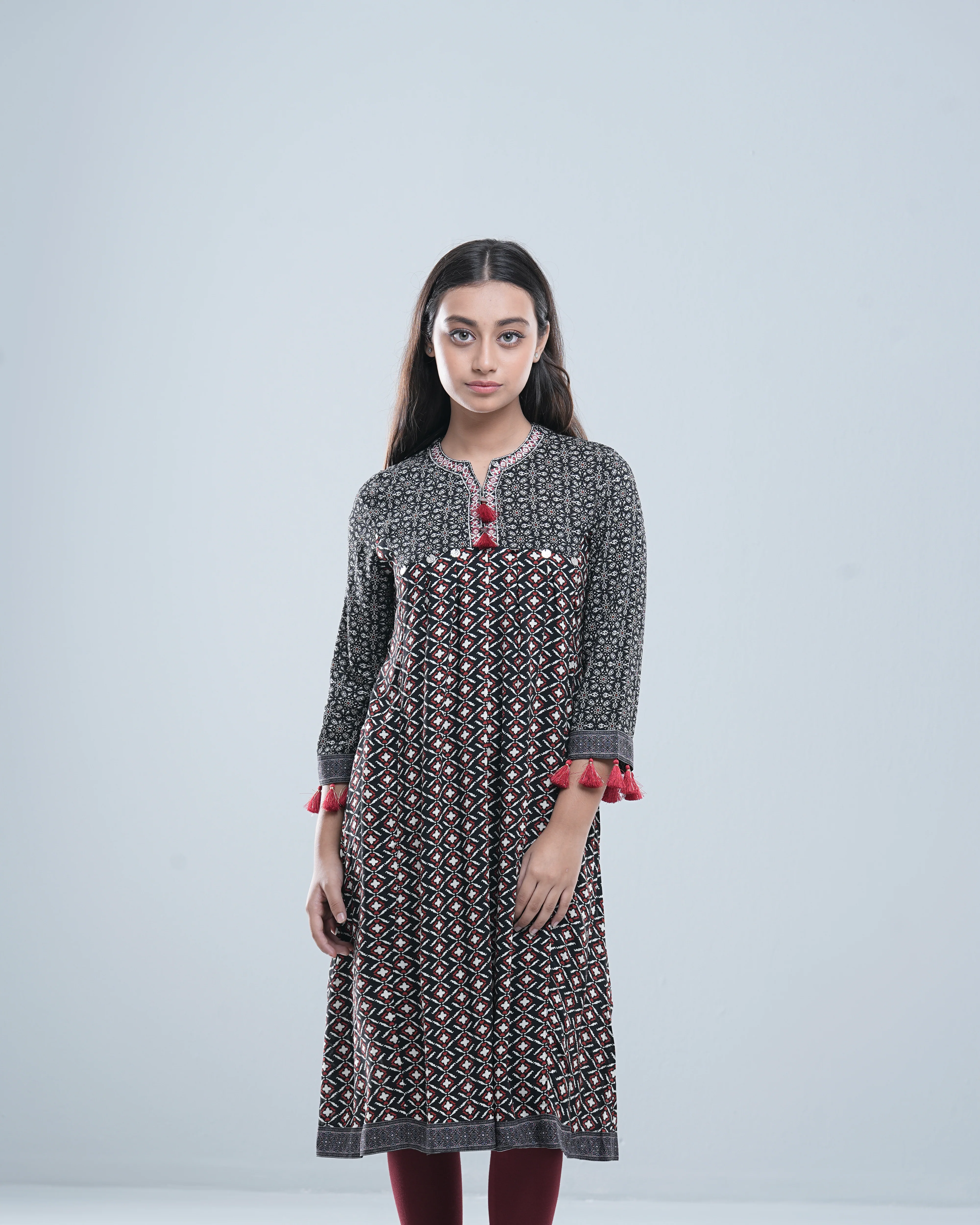 Junior Girls' Ethnic Top (10-14 Years) - Image 8