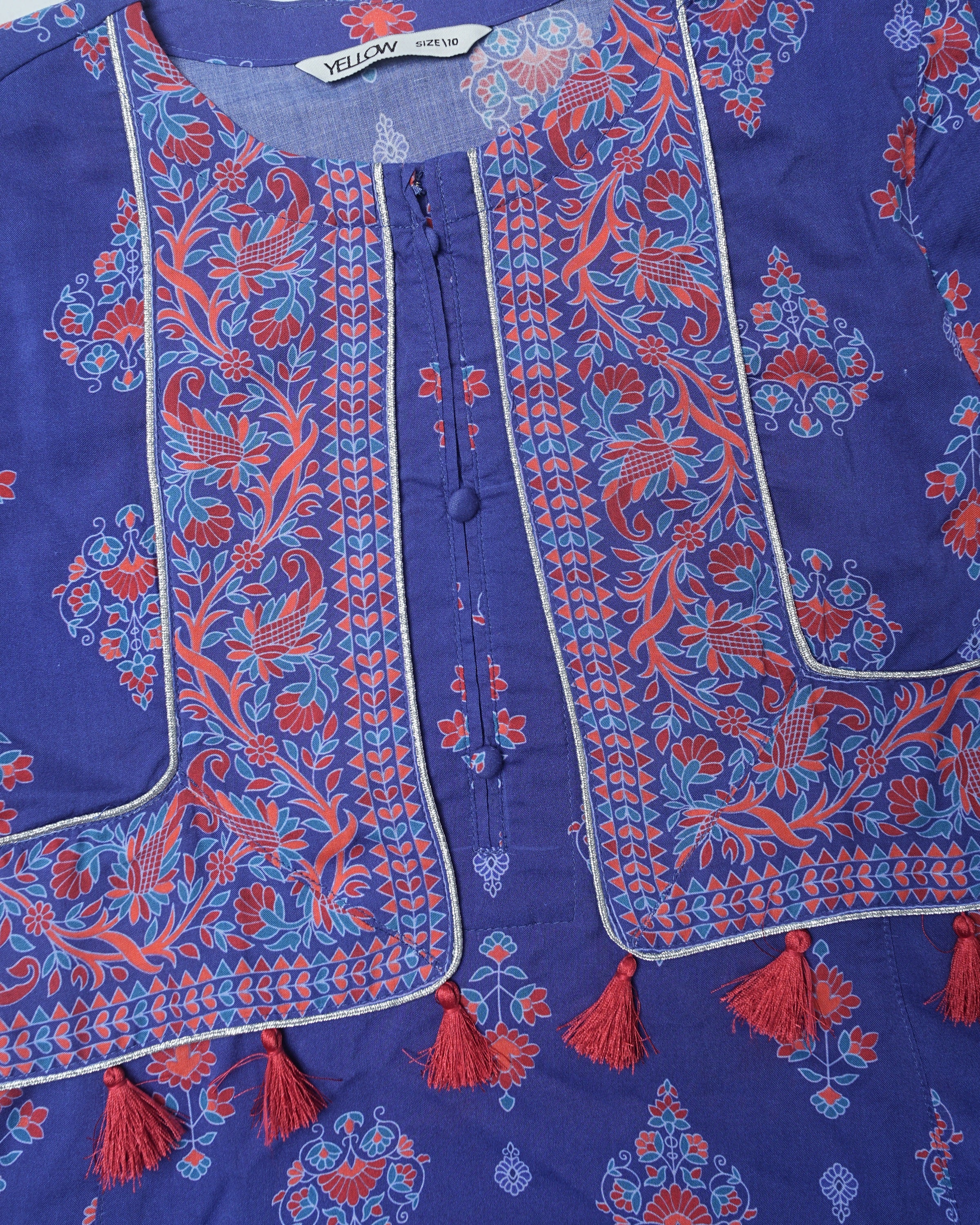 Junior Girls' Ethnic Top (10-14 Years) - Image 5