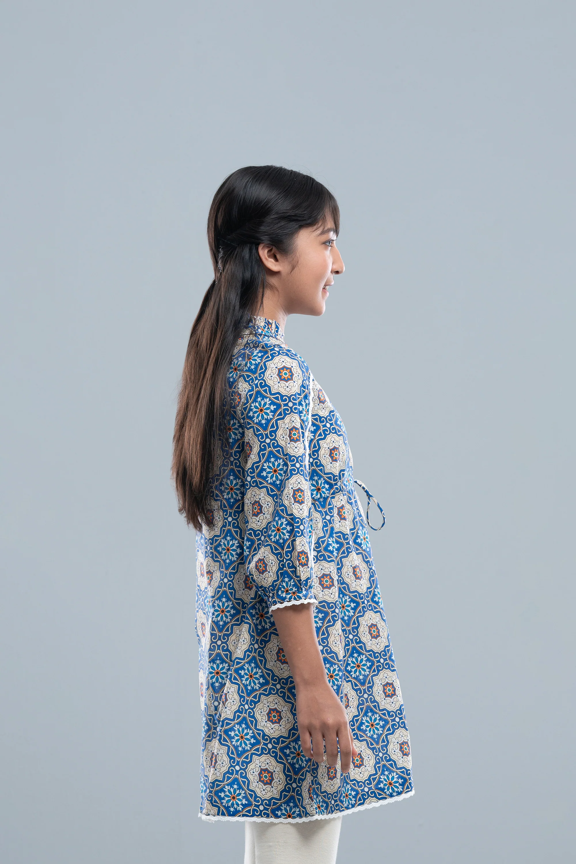 Junior Girls' Ethnic Top (10-14 Years) - Image 3