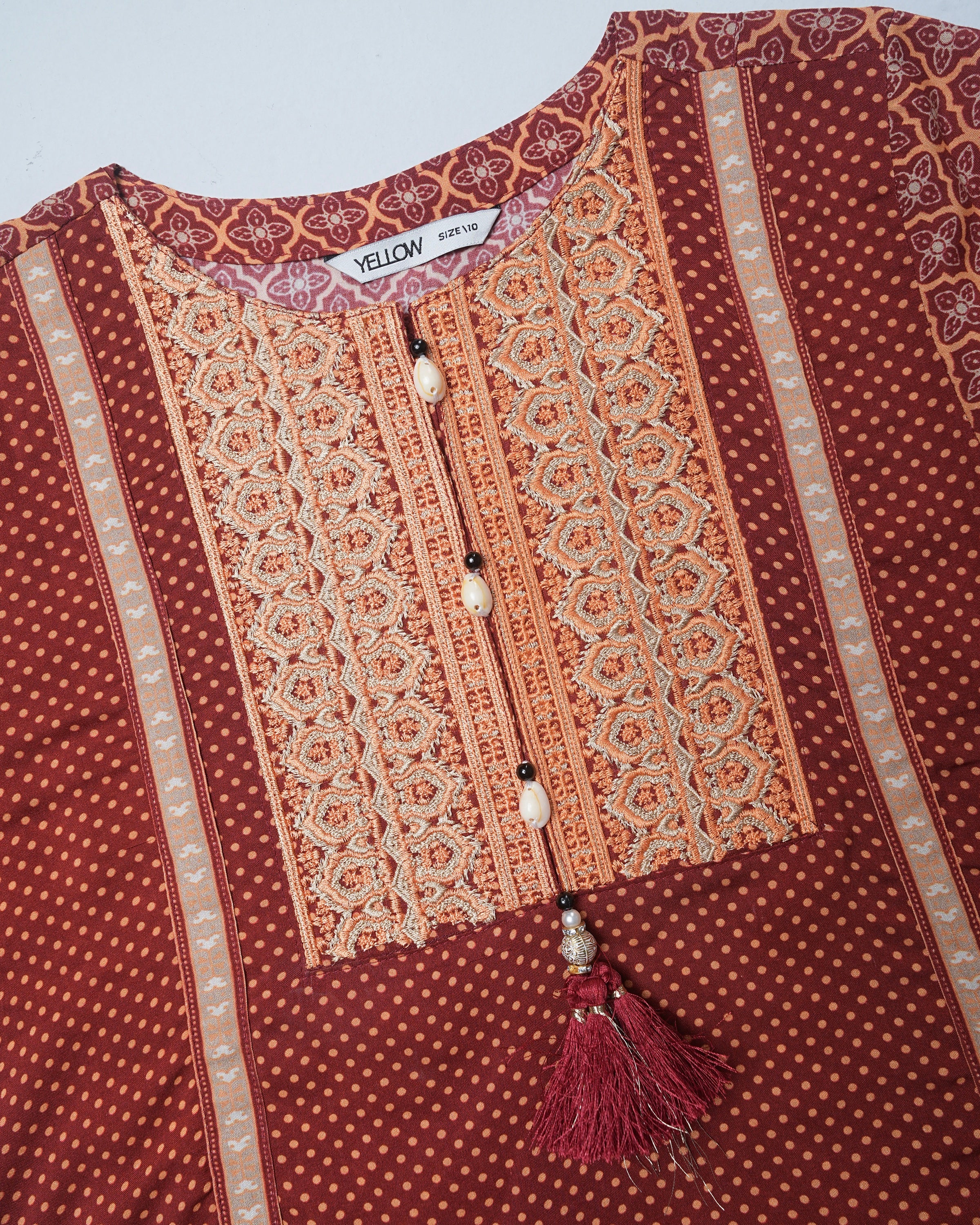 Junior Girls' Ethnic Top (10-14 Years) - Image 5