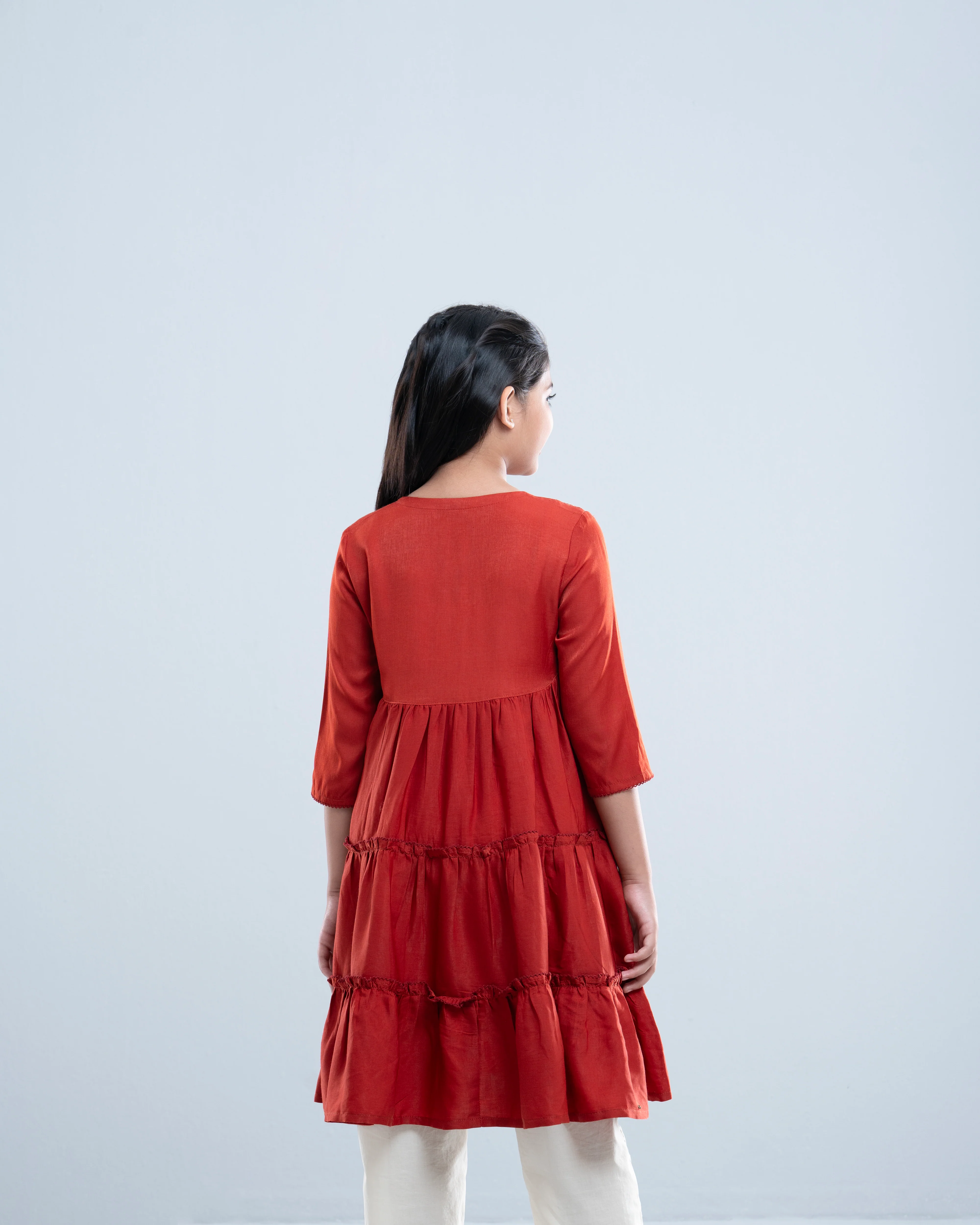 Junior Girls' Ethnic Top (10-14 Years) - Image 4